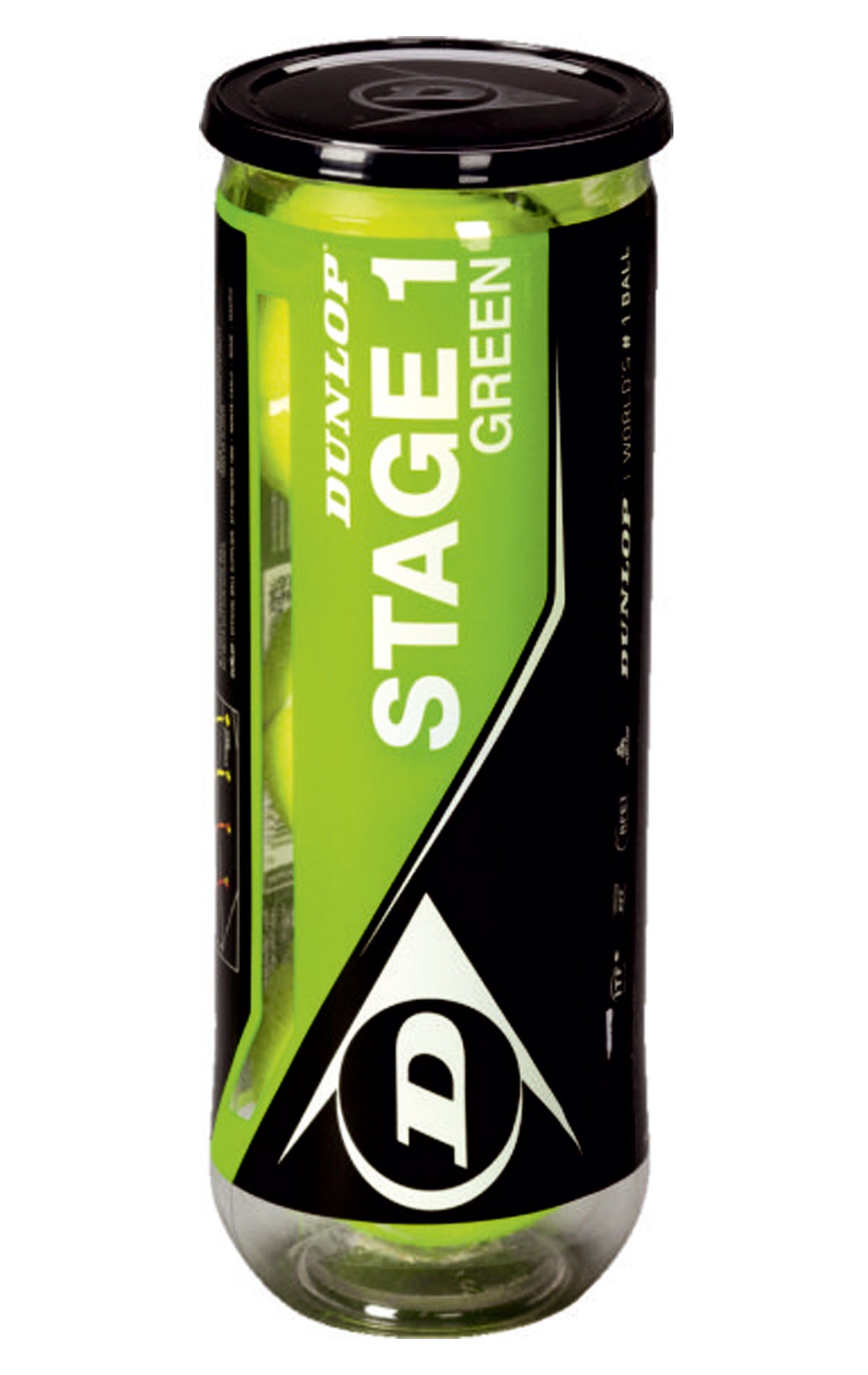 Dunlop Ball Of The Tour DUNLOP ATP Pressureless Lot De 3 Balles De Tennis Pour Sable Balle Padel