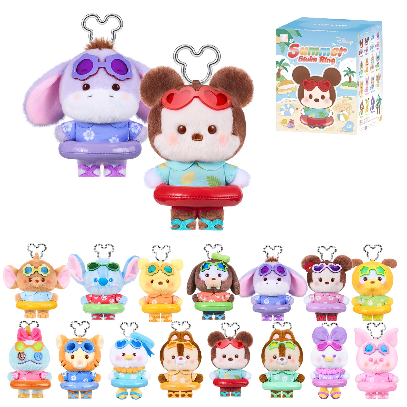 Amazon.co.jp: TOP TOY ディズニー(Disney) ミッキーファミリー「夏の