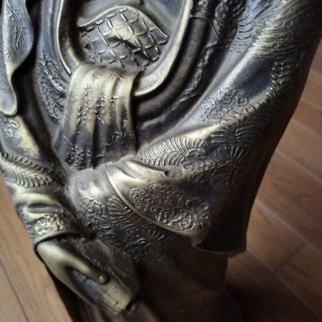 【鶯玉作】観音菩薩 仏像 古美術 非鉄 金属工芸 彫刻 観音像 Amazon｜観音菩薩 仏像 古美術 非鉄 金属工芸 彫刻 観音像｜仏像