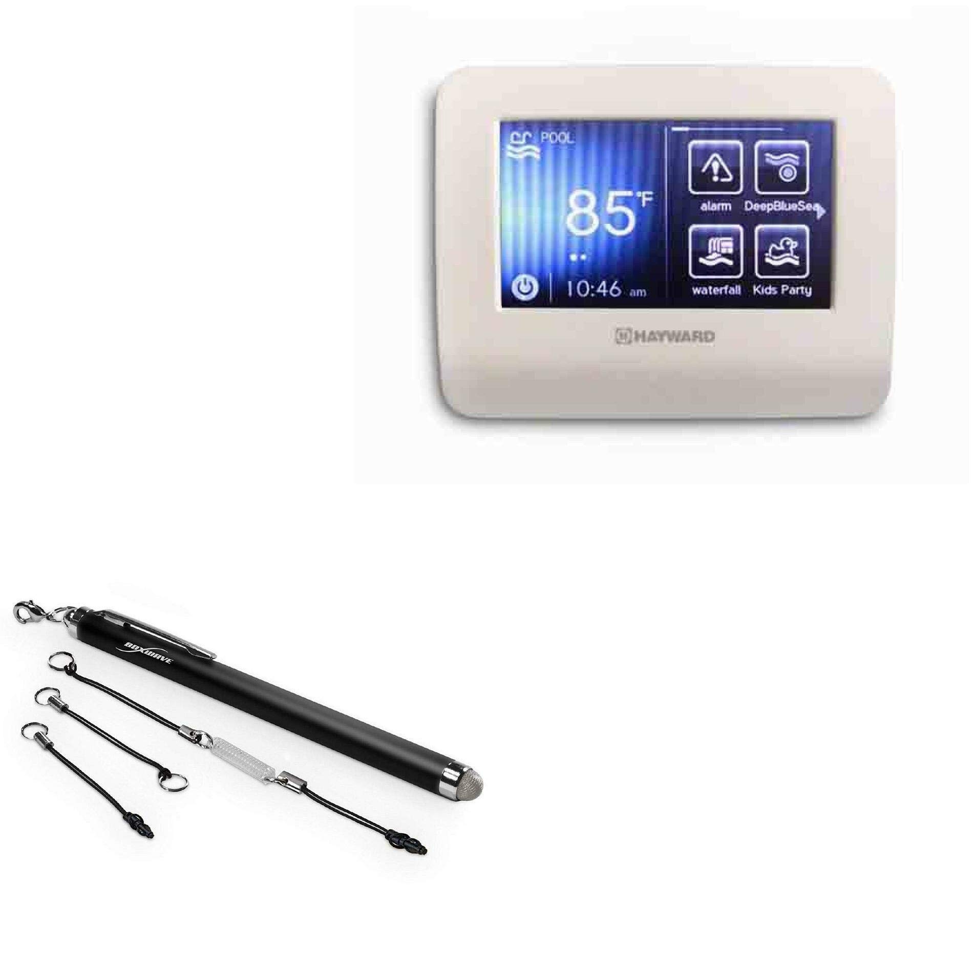 BoxWave Stylus Pen Compatible with Hayward OmniLogic Wallmount Remote - EverTouch Capacitive Stylus, Fiber Tip Capacitive Stylus Pen for Hayward OmniLogic Wallmount Remote - Jet Black