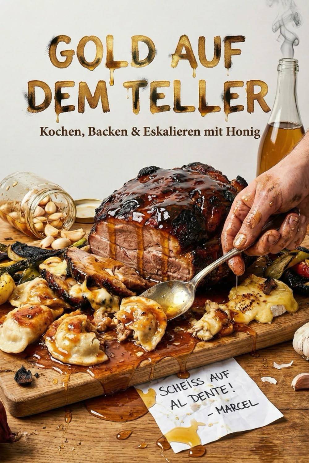 GOLD AUF DEM TELLER: Kochen, Backen & Eskalieren mit Honig (Lommigold – Die Bibliothek der Unabhängigkeit)