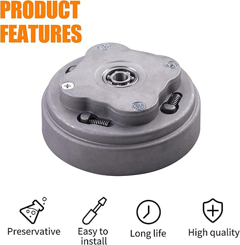 Miniatura 5 de Juego de embrague manual de alta resistencia, embrague semiautomático, apto para motocross de 50 cc, 70 cc, 90 cc, 110 cc, 125 cc, ATV Dirt Pit Bike