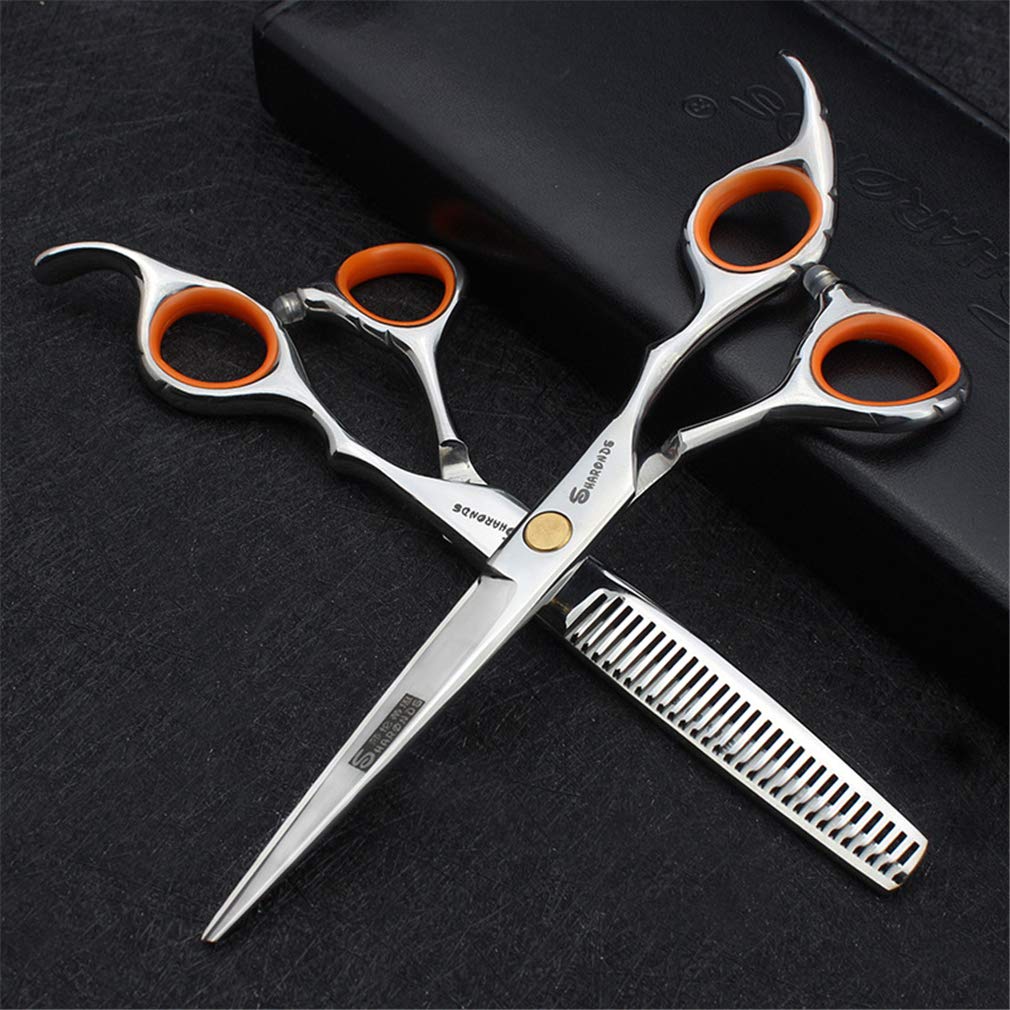 5,5 Pulgadas Tijeras Profesionales del Pelo, Tijeras De Corte De Pelo De Sharp Sistema De Herramienta De Acero Inoxidable Styling (Luz Y Sharp), para Los Niños, Mujeres Y Hombres