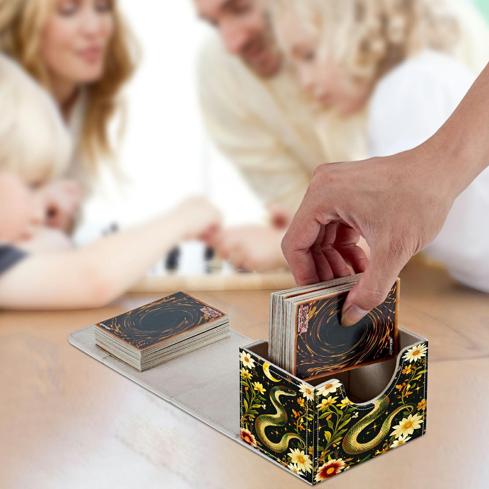 Amazon.com: HEAKIERG Daisy Snake Card Deck Box Organizer, 100+