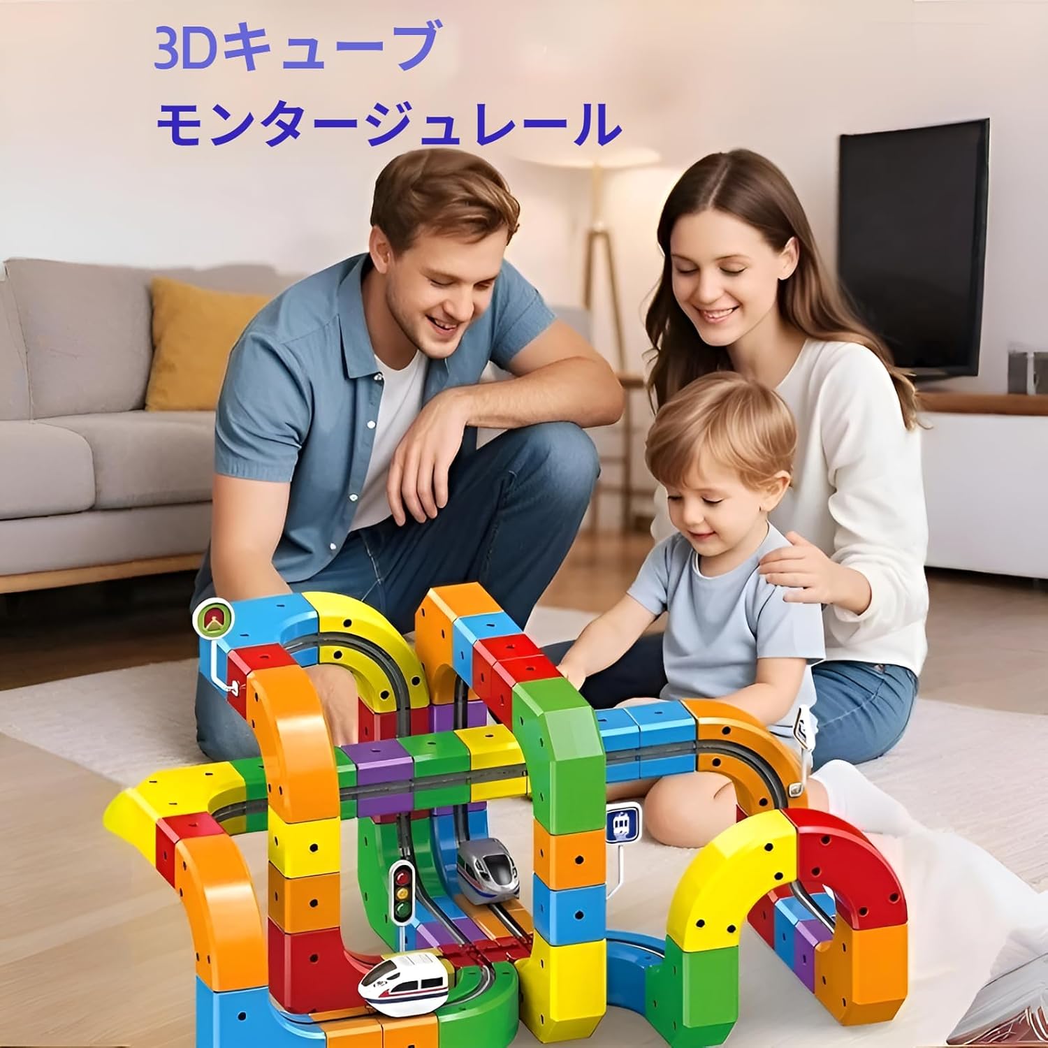 レールキューブ】創造力と論理的思考を育む3D知育STEAM玩具 | MoMA