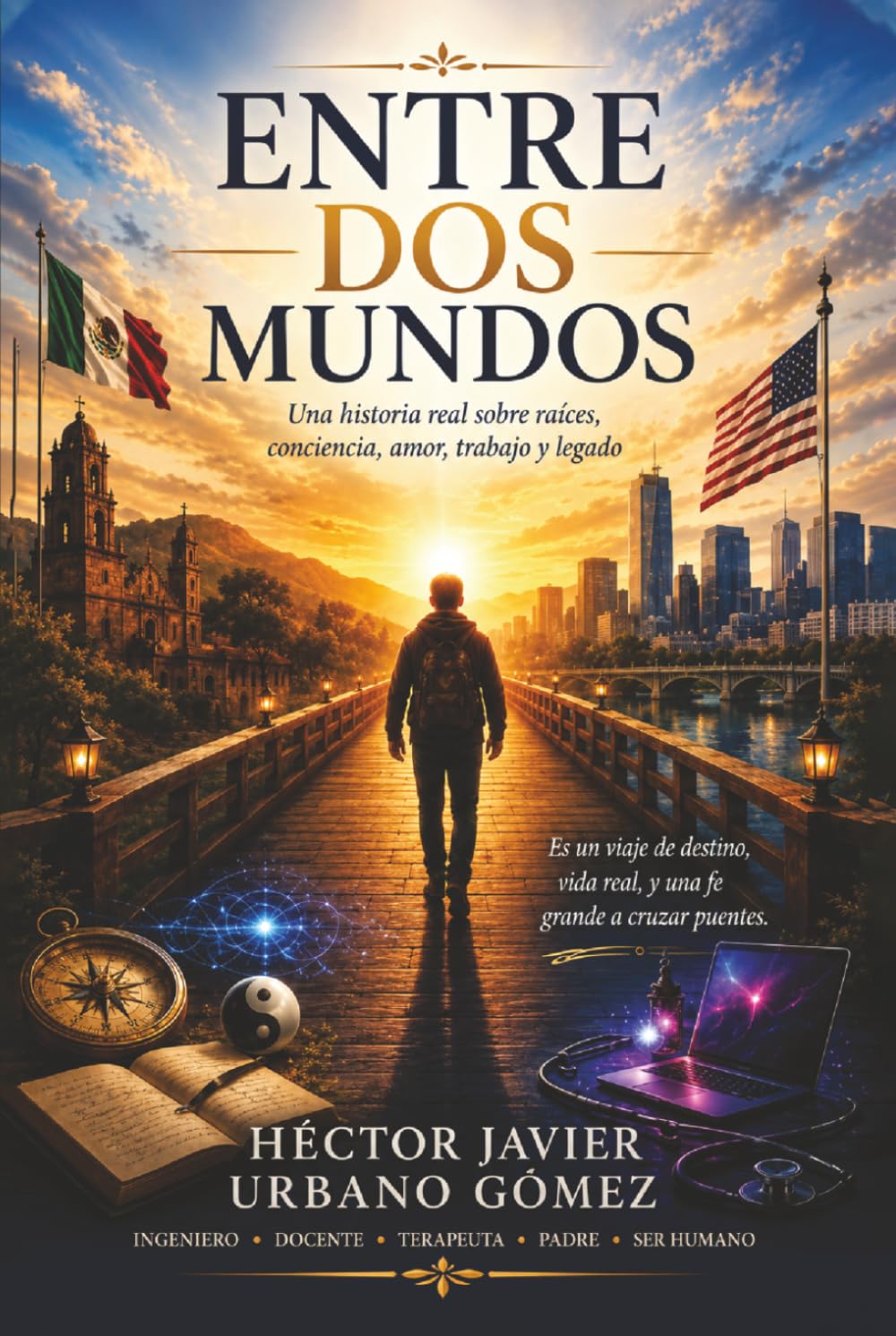 Entre dos mundos: Una historia real sobre raíces, conciencia, amor, trabajo y legado
