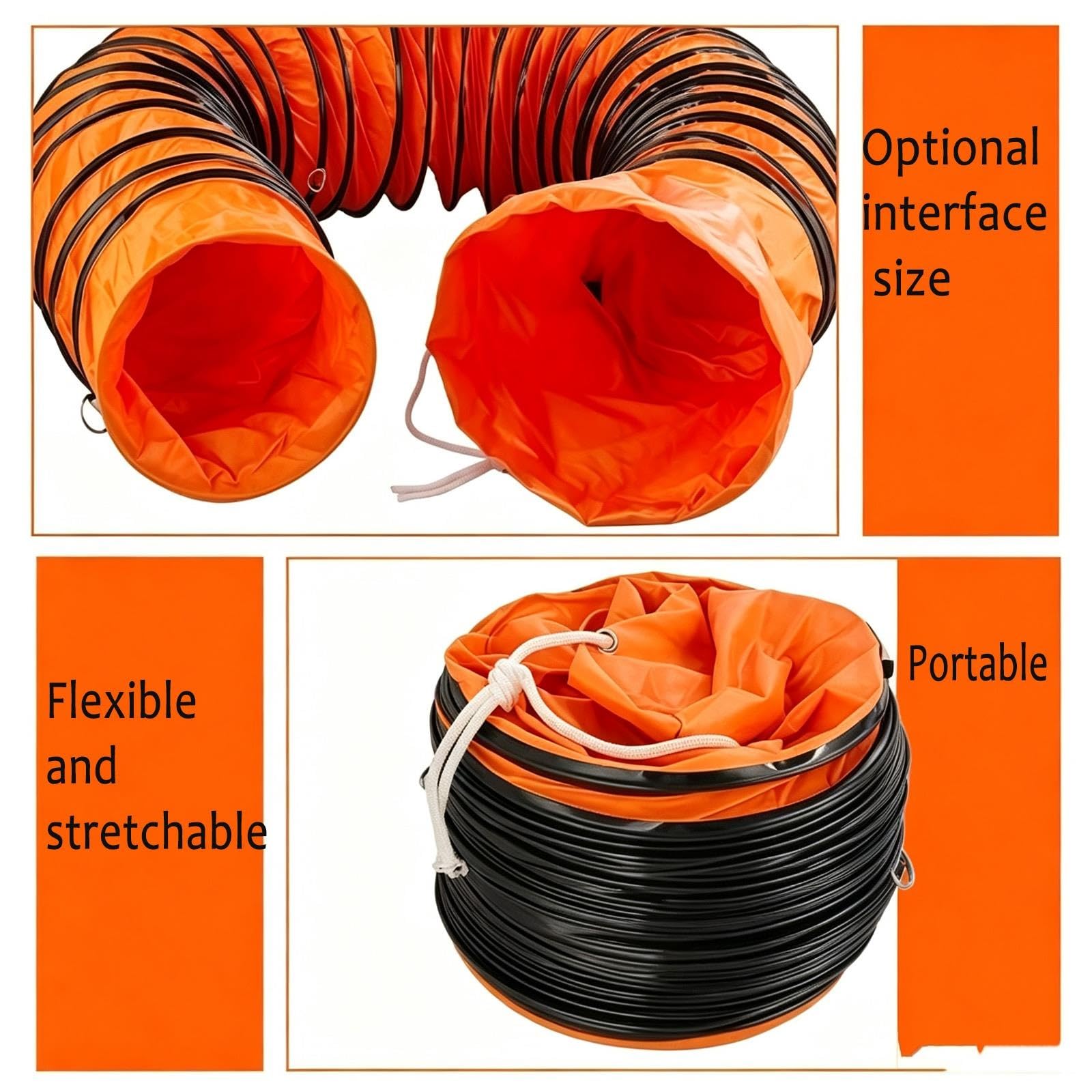Tubo Flessibile Del Ventilatore, Tubo Flessibile Del Condotto HVAC