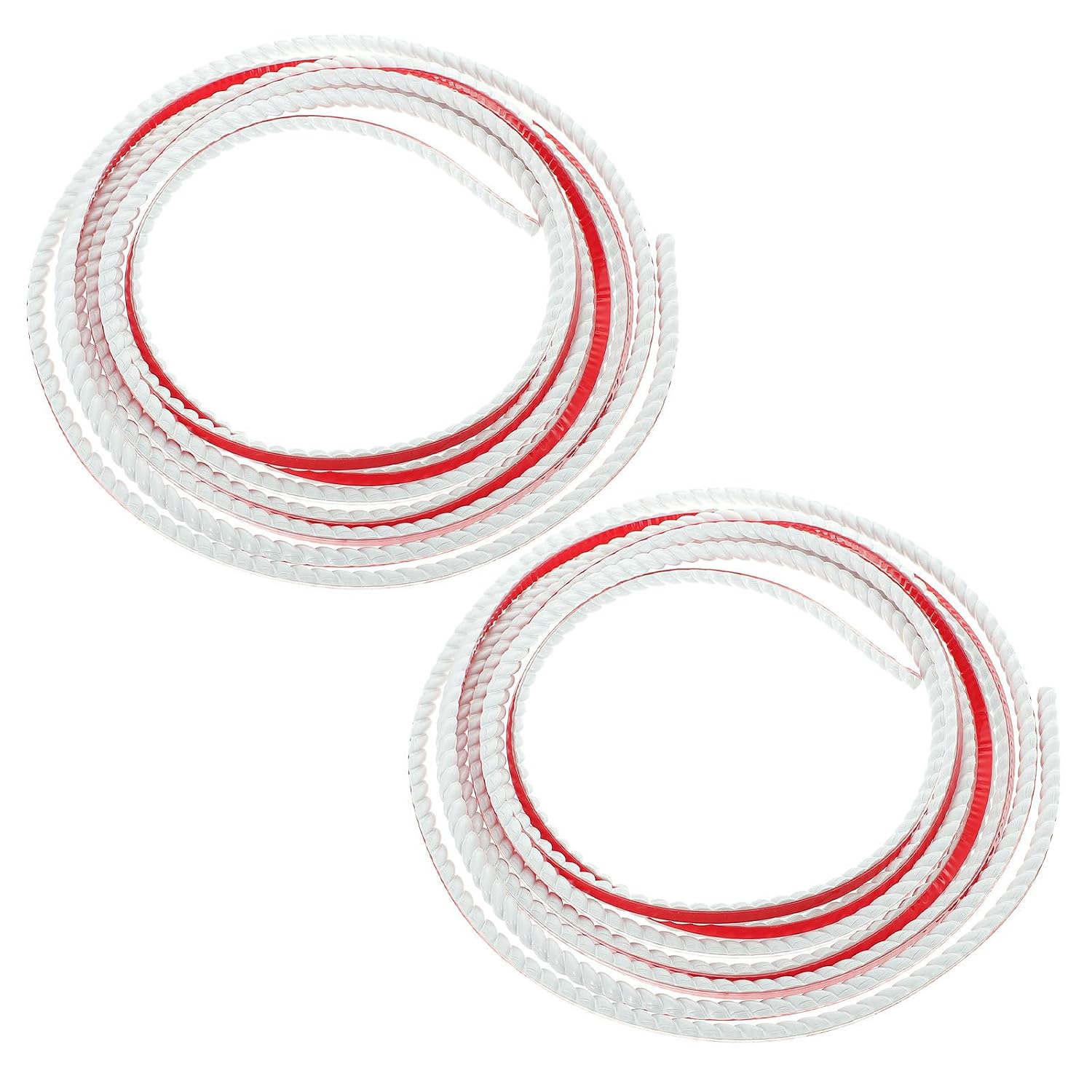 2 Rolls PVC Self Adhesive Decorative Wall Edge Trim