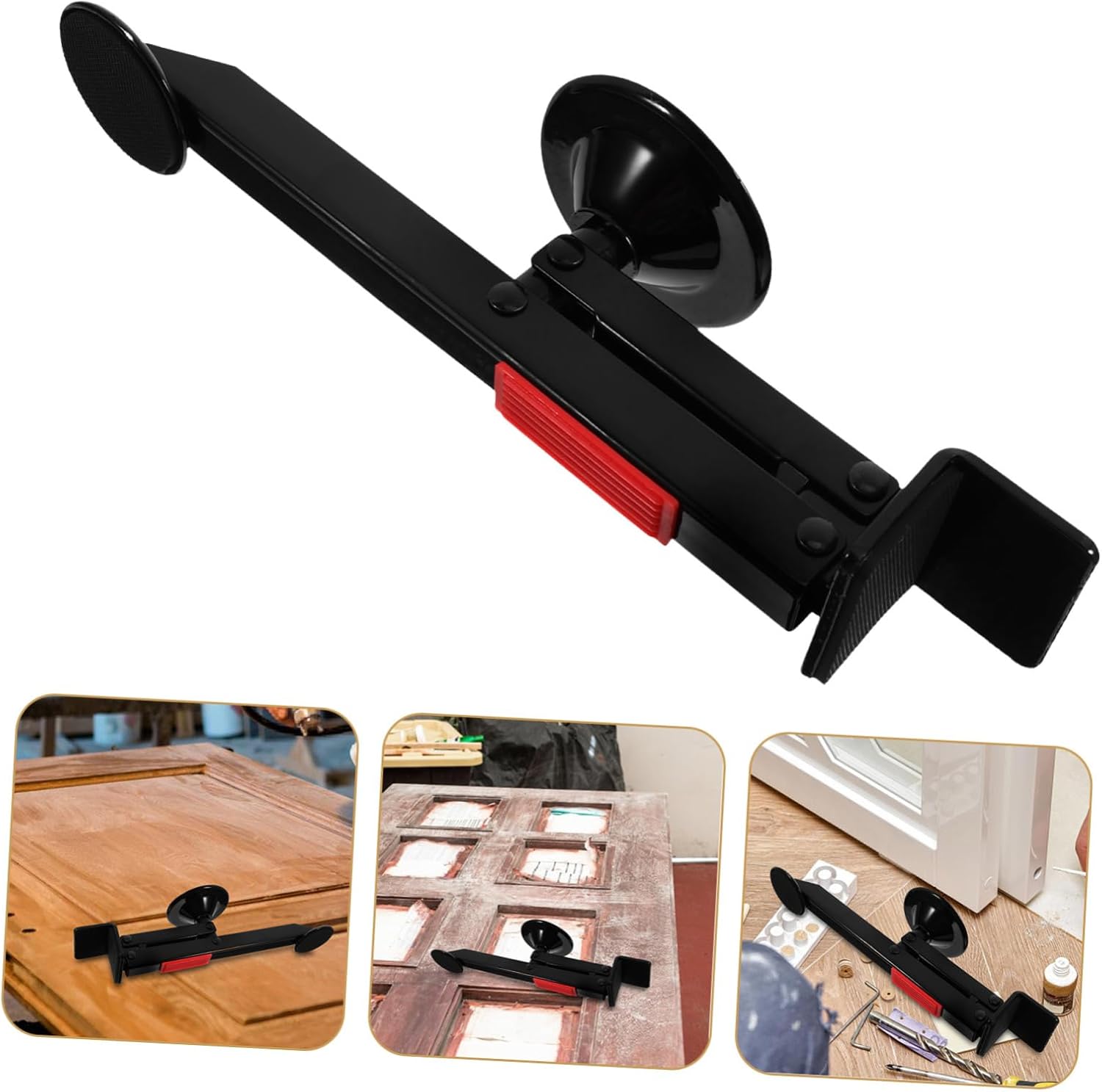 Professional Door Installation Lifting Tool Multi-Functional Foot-Operated Door Lifter Convenient Drywall Lift Tool for Carpenters