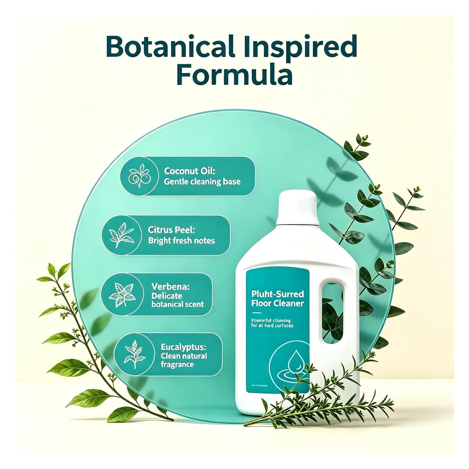 Ricarica detersivo for aspirapolvere pavimenti da 1000ML, compatibile con Dreame