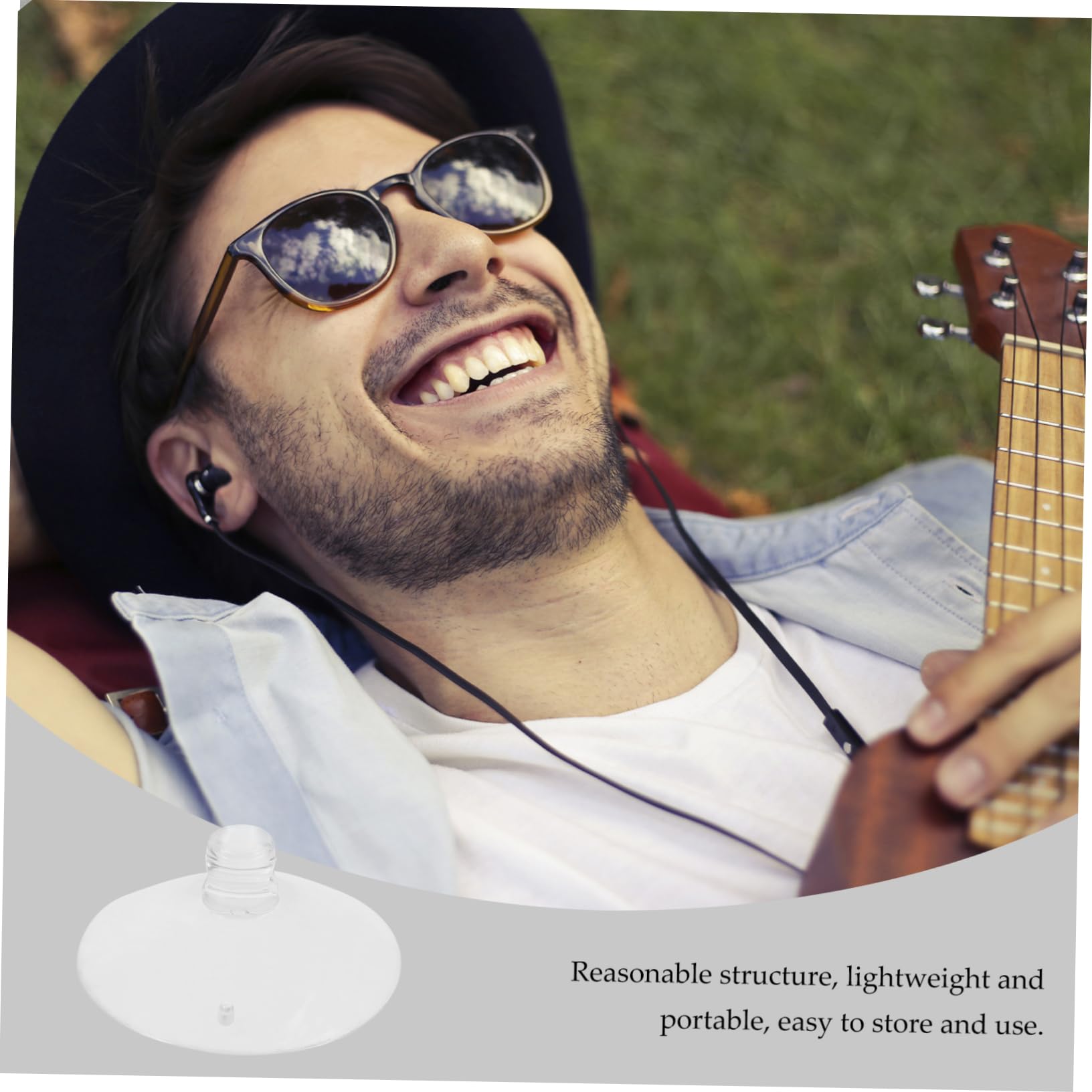 VICASKY Lot de 4 Supports de Guitare en Caoutchouc pour Remplacement de Support de Guitare
