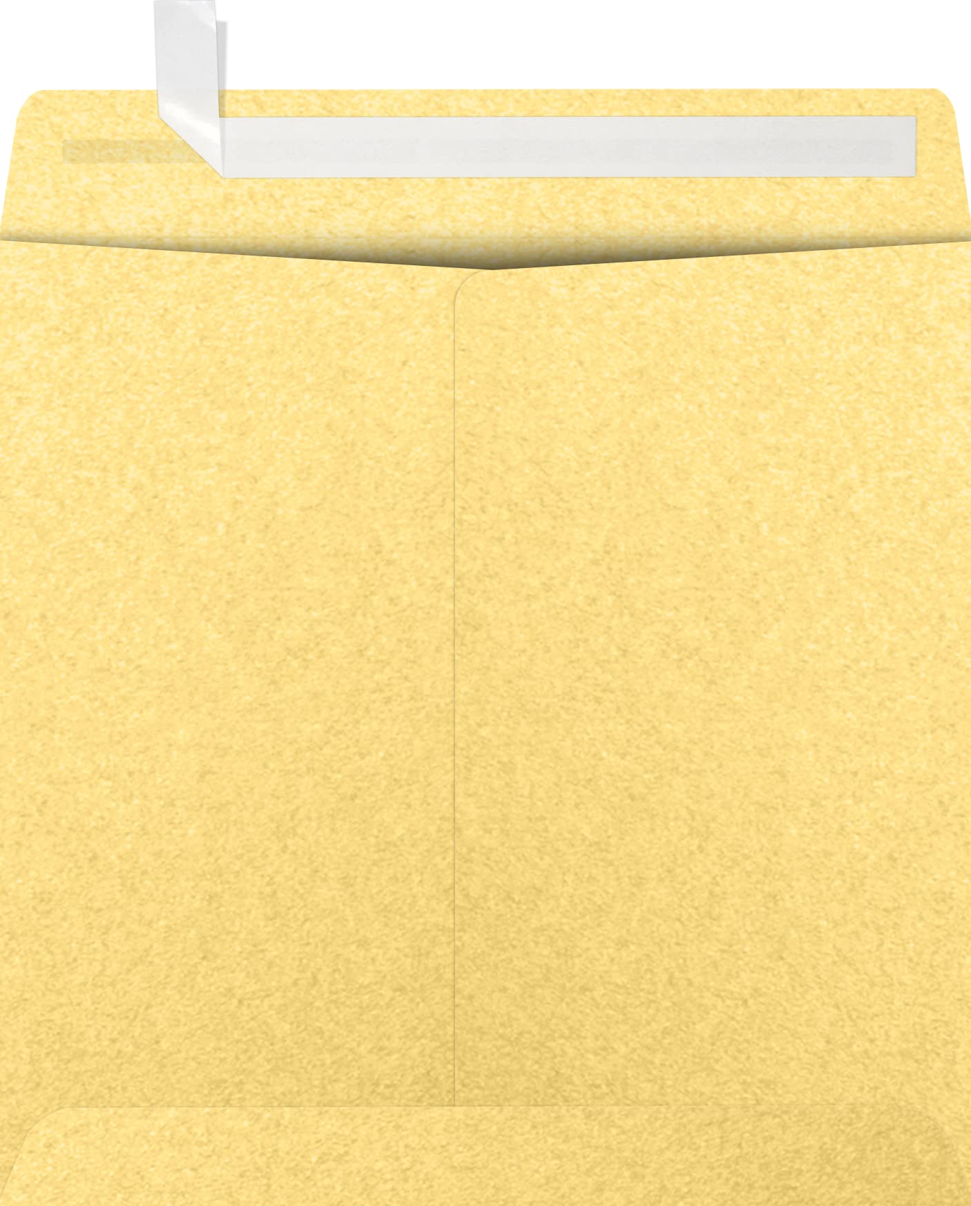9 x 9 Square Envelopes - Gold Metallic (50 Qty.)