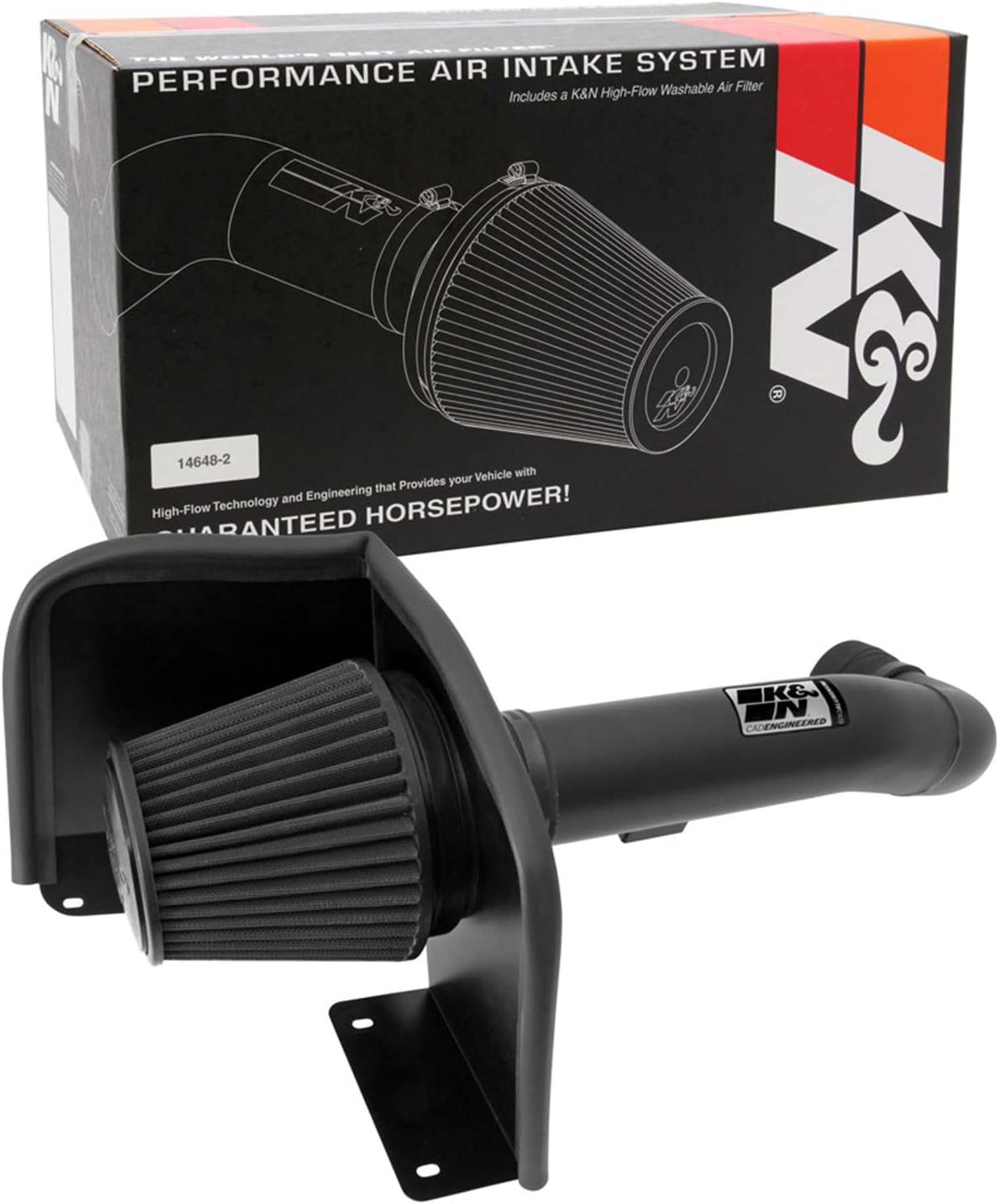 K&N Cold Air Intake Kit: High Performance, Increase Horsepower: Compatible with 2009-2014 Chevy/GMC/Cadillac (Silverado 1500, Suburban, Tahoe, Avalanche, Sierra 1500, Yukon, Escalade) 71-3070
