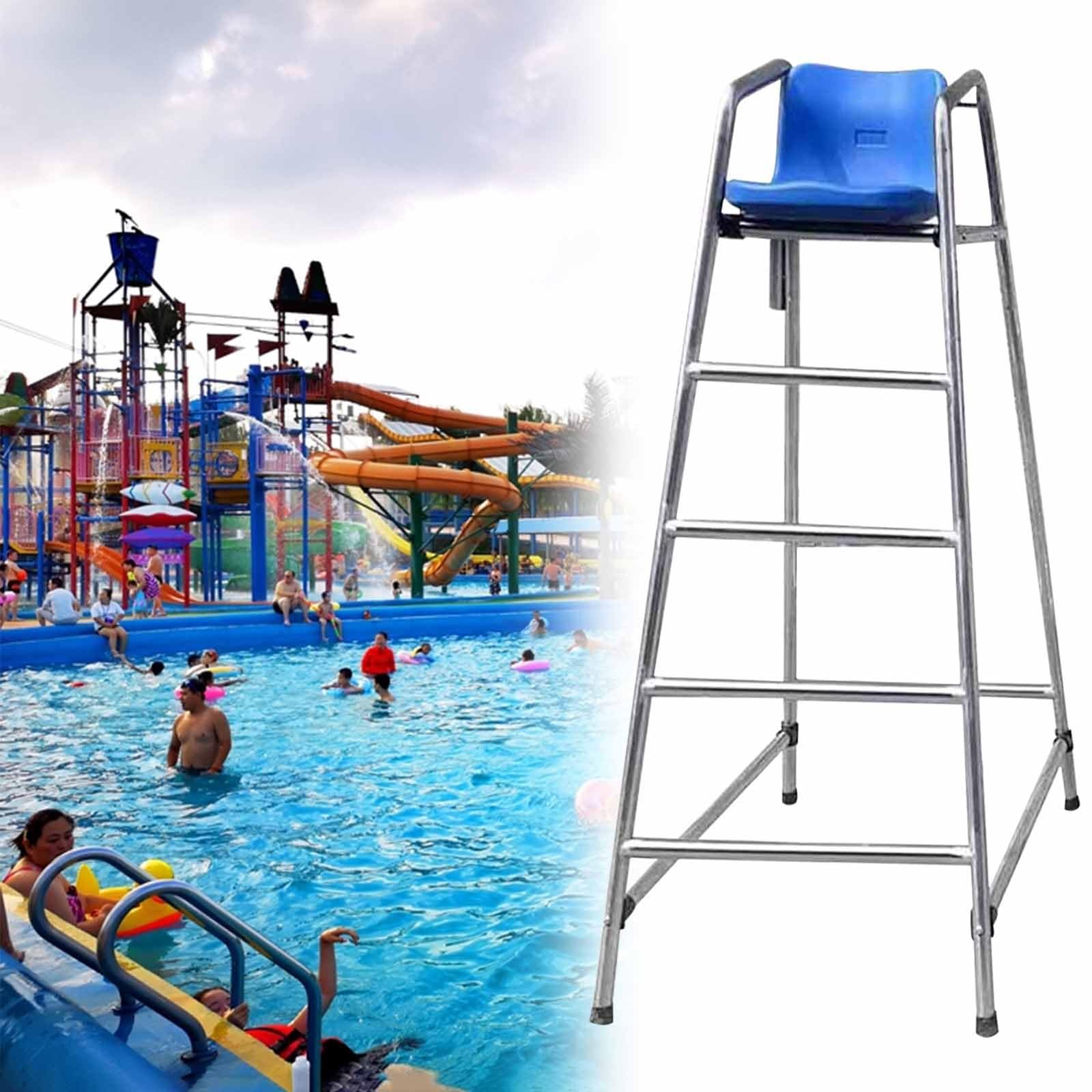 Chaise de sauvetage antirouille pour piscine – Robuste, design autoportant assurant sécurité et confort pour tous les âges