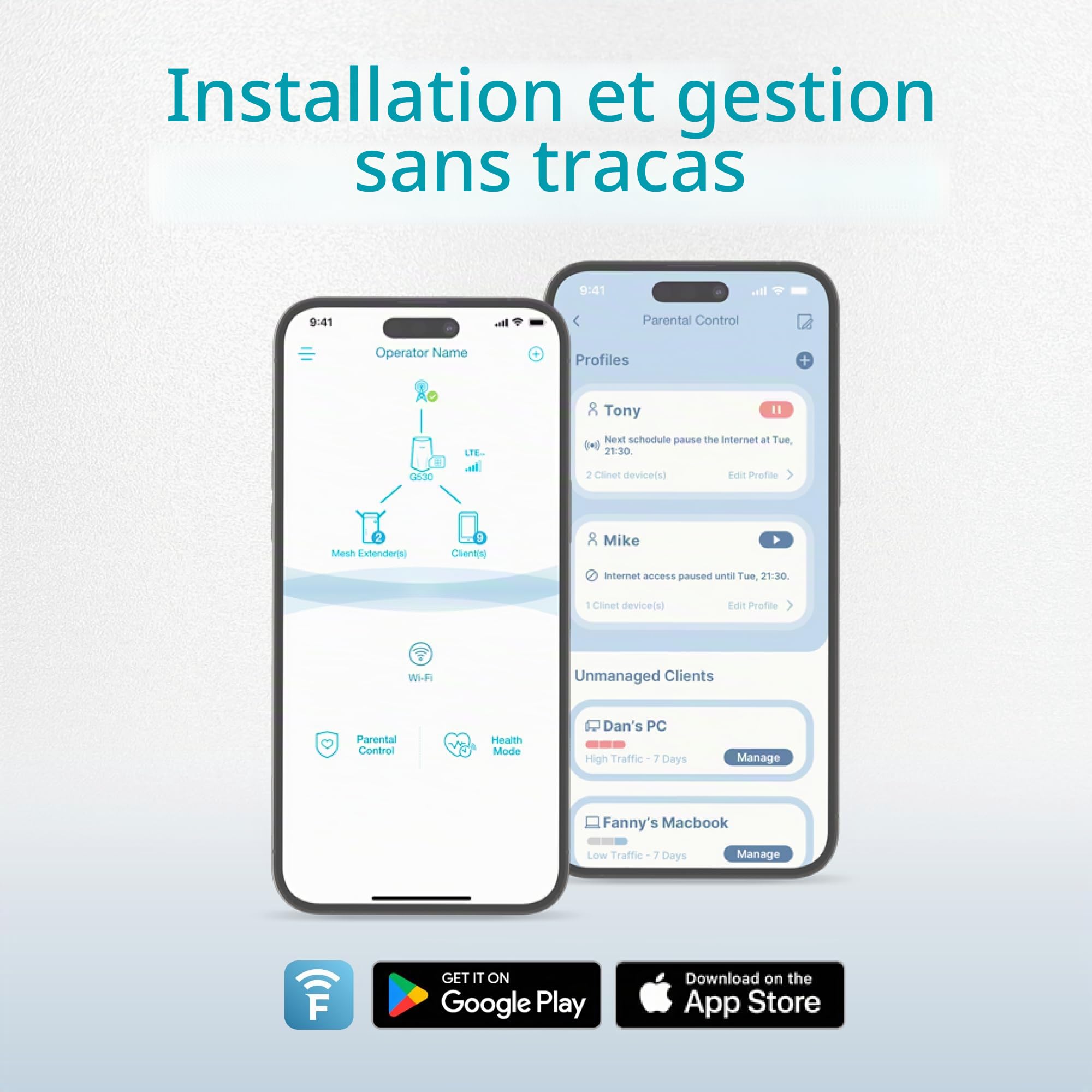 D-Link G530 Routeur Wi-FI 6 5G NR AX3000 avec Vitesses 5G allant Jusqu’à 2,6 Gbps, Wi-FI 6, Ports WAN et LAN Gigabit, basculement WAN, WPA3, VPN, VLAN, déverrouillé pour Tous Les réseaux/opérateurs.