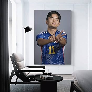 【はやと様連絡専用、新品 No 692】 ポップアートパネル 久保建英 サッカー 新品 No 692】 ポップアートパネル 久保建英 サッカー : ポップ