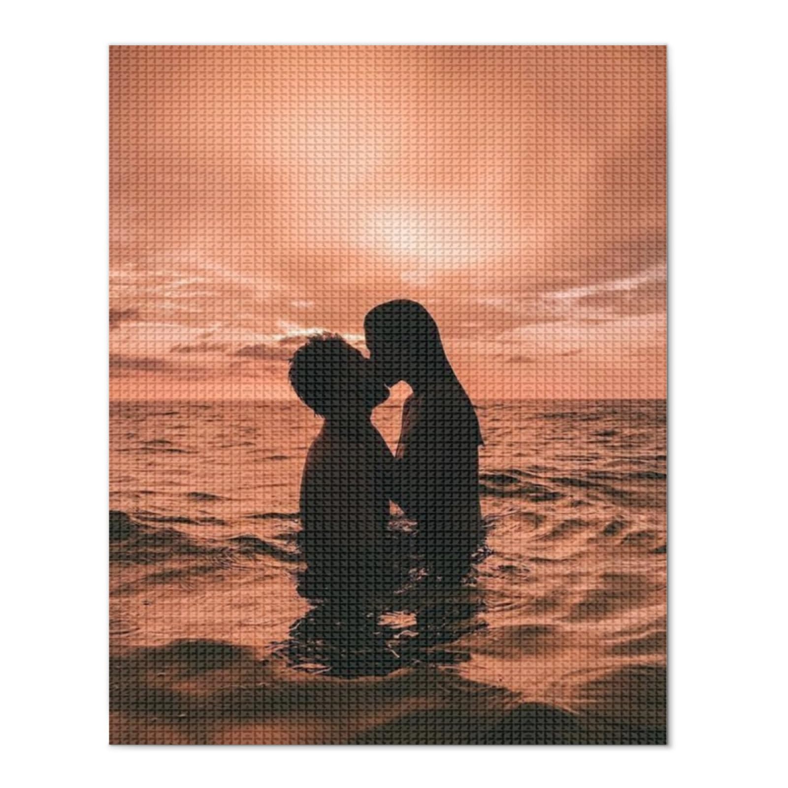 Custom Diamond Painting 5d DIY Custom Diamond Painting from Photo Home Decor Personal Gift Diamond Painting Kits for Adults 8x10 Inch