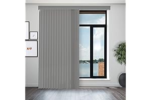 CHICOLOGY Vertical Blackout Blinds for Windows