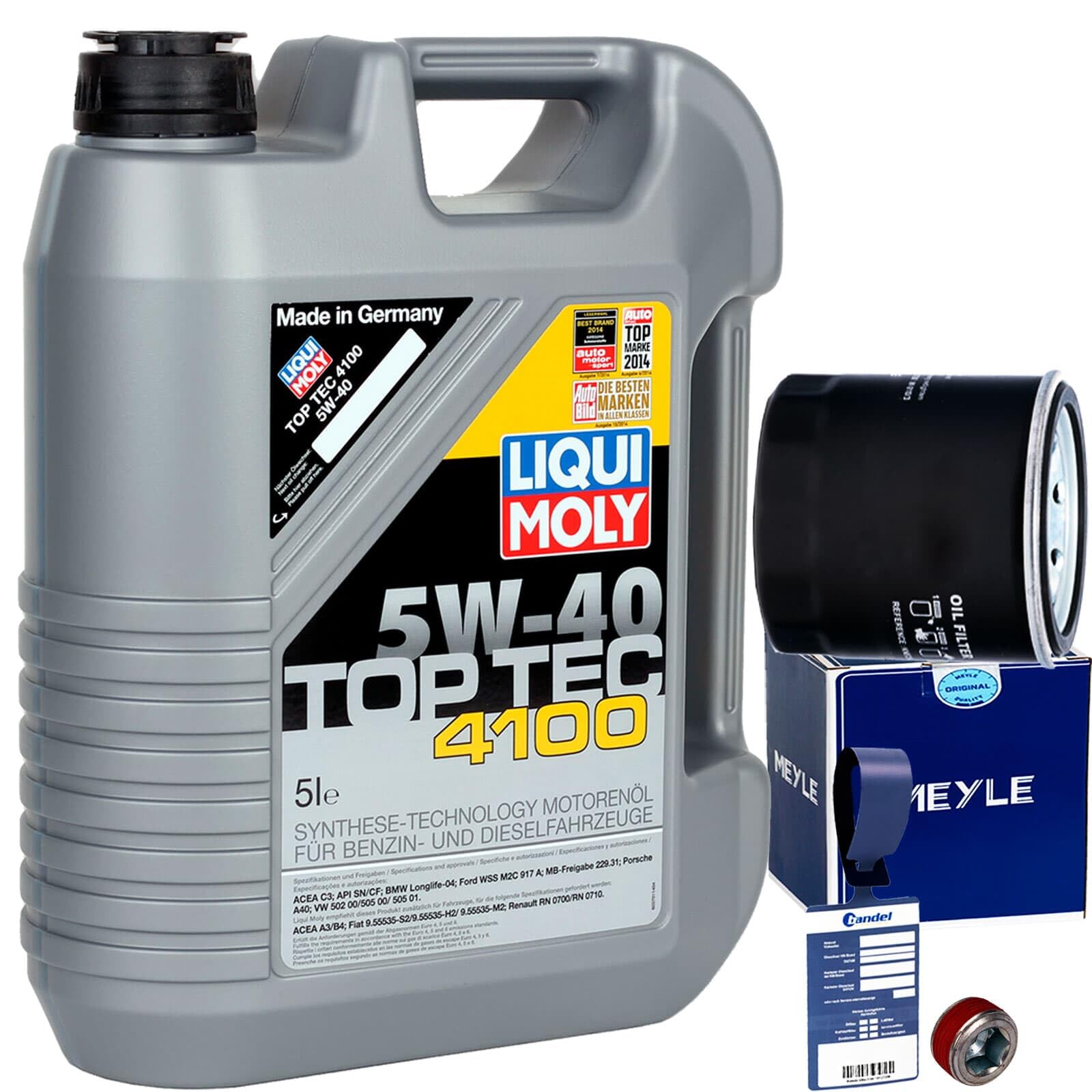 MEYLE Inspektionspaket Filter Set + MANNOL 5W30 Öl Produktbild-Vorschau 3