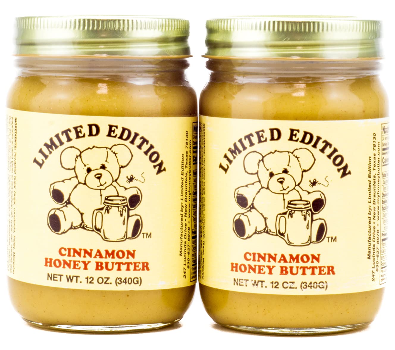 Limited Edition Cinnamon Honey Butter in Resealable Jar