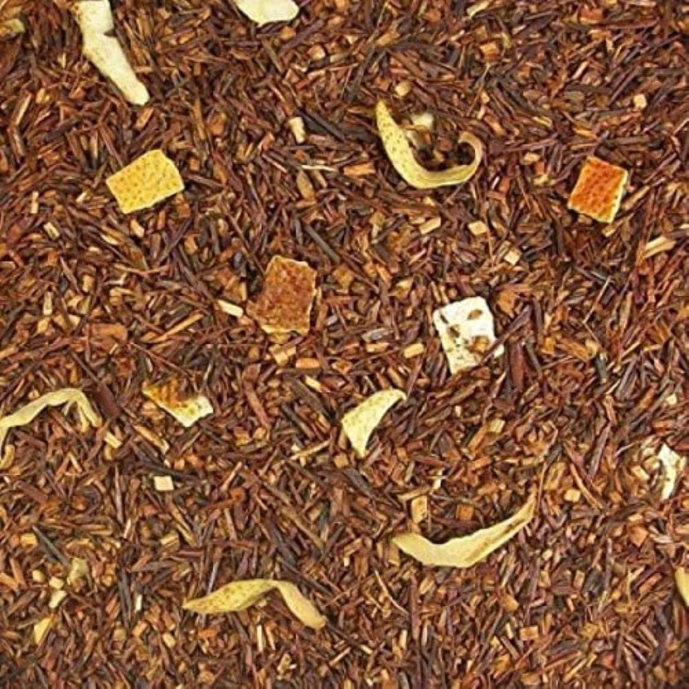 SABOREATE Y CAFE THE FLAVOUR SHOP Té Rooibos Naranja Azahar Infusión Natural Isotónica Adelgazante 1 kg