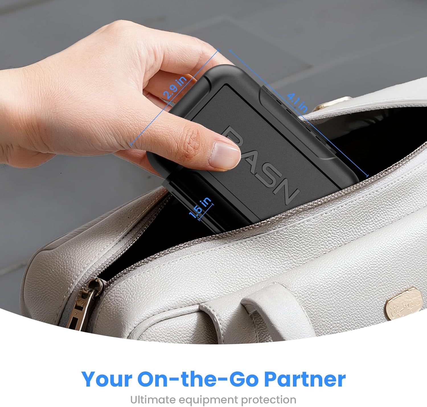 BASN Bmaster5 in Ear Monitors, 5 Drivers HiFi Drummer Stage Headphones, Professional IEM Earphones with MMCX Sliver-Plated OFC Cable & Portable Case for Musicians (Abyssal Blue, 3.5&4.4mm)