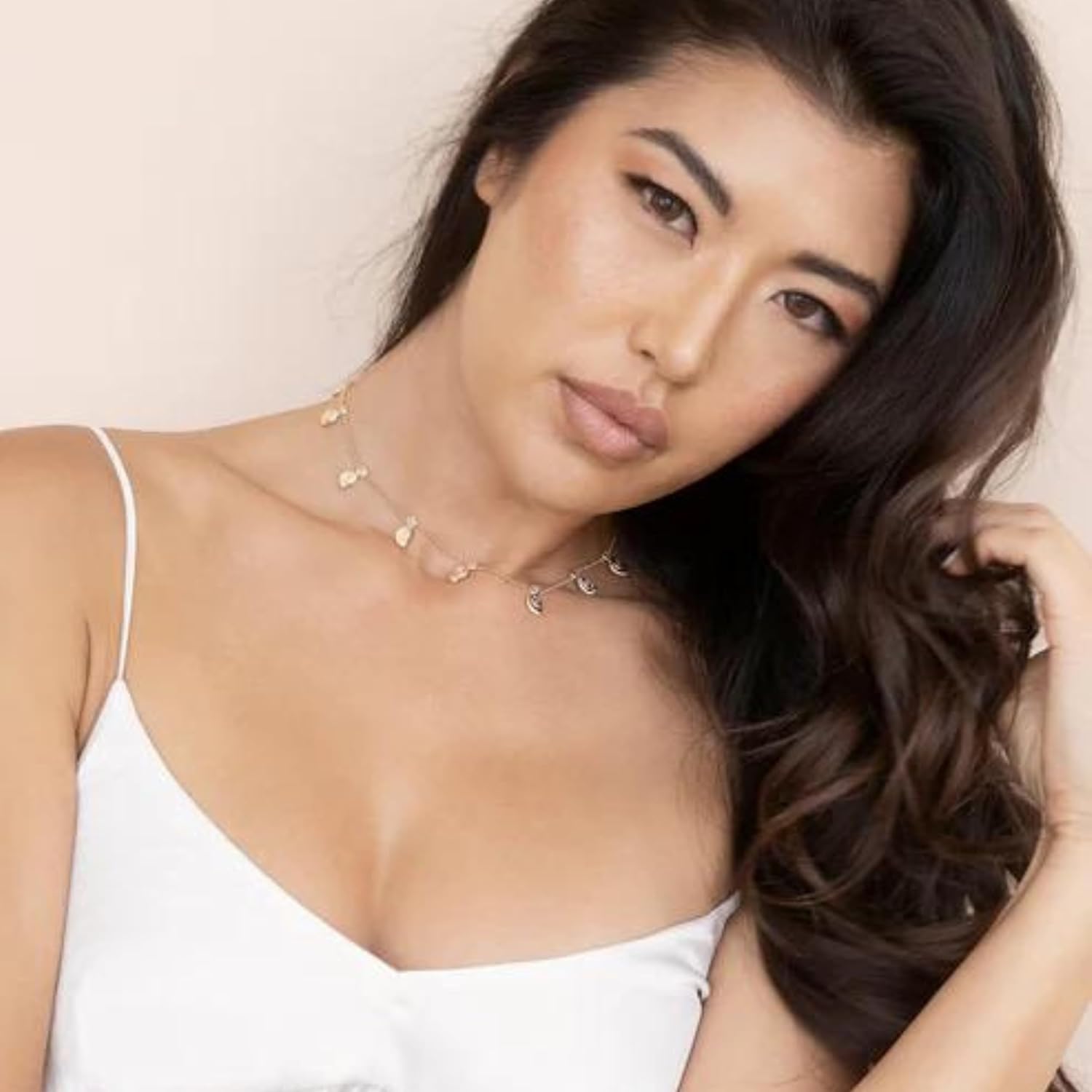 Ettika Gold Necklace, Chain Necklace for Women. Nautilus Shell Charm Necklace, 18k Gold Plated Pendant Necklace. Jewelry - Image 2