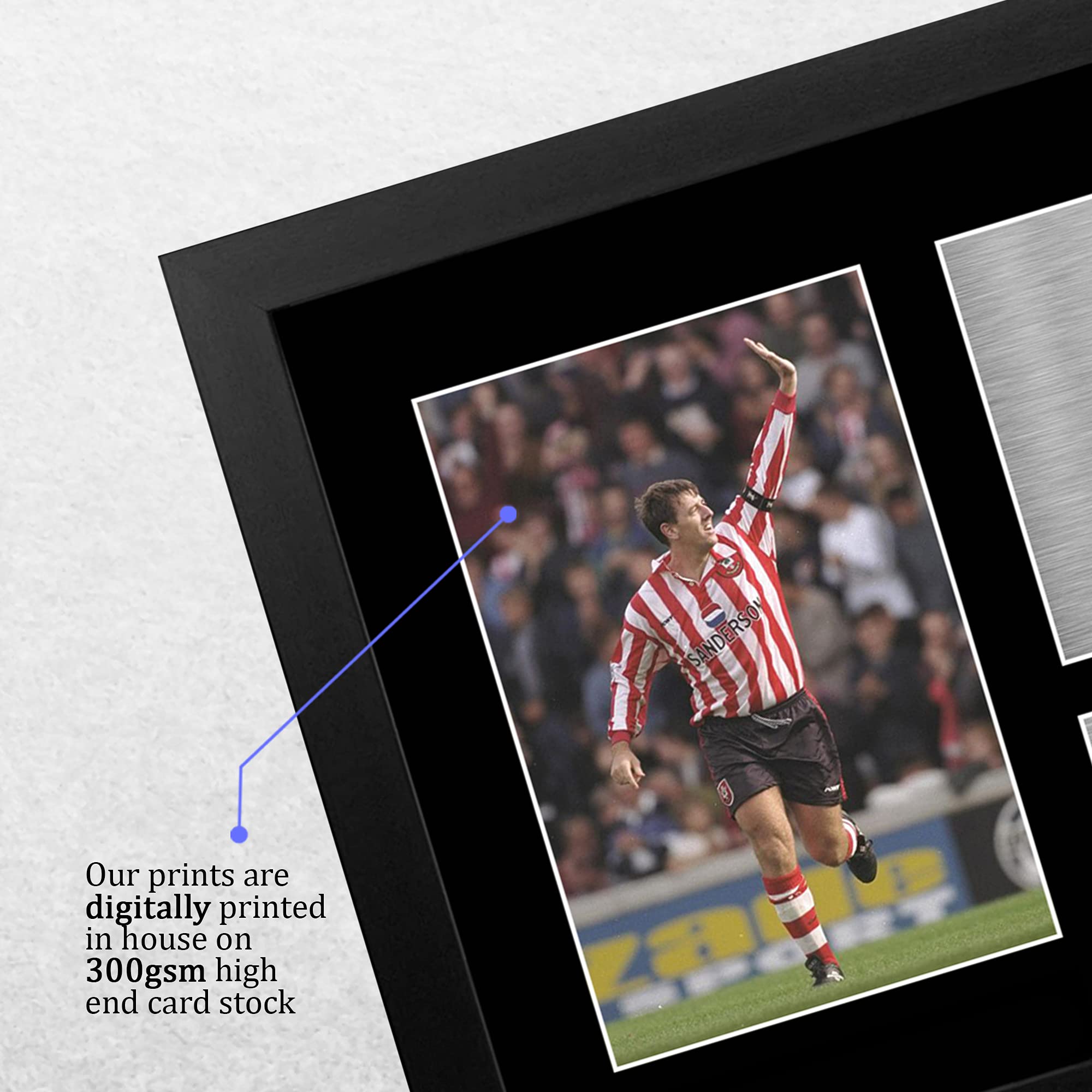 Photo Autographe Matt Le Tissier - Format A4 - Signée - Certificat D'authenticité