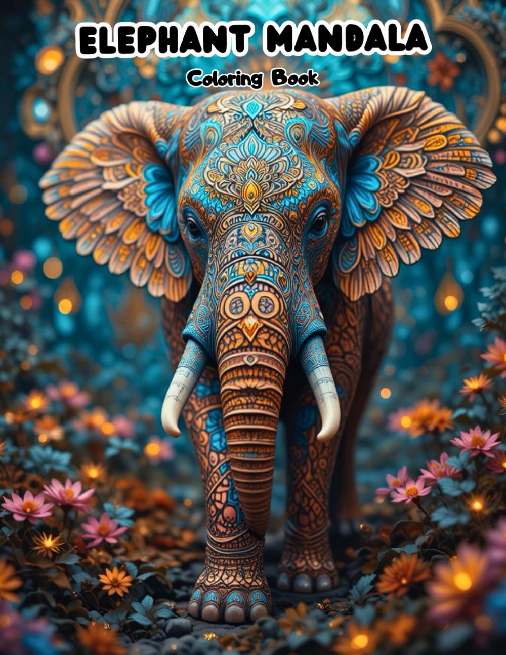 The Ultimate Elephant Mandala Adult Coloring Book: Gorgeous, Complex Designs for Nature Lovers
