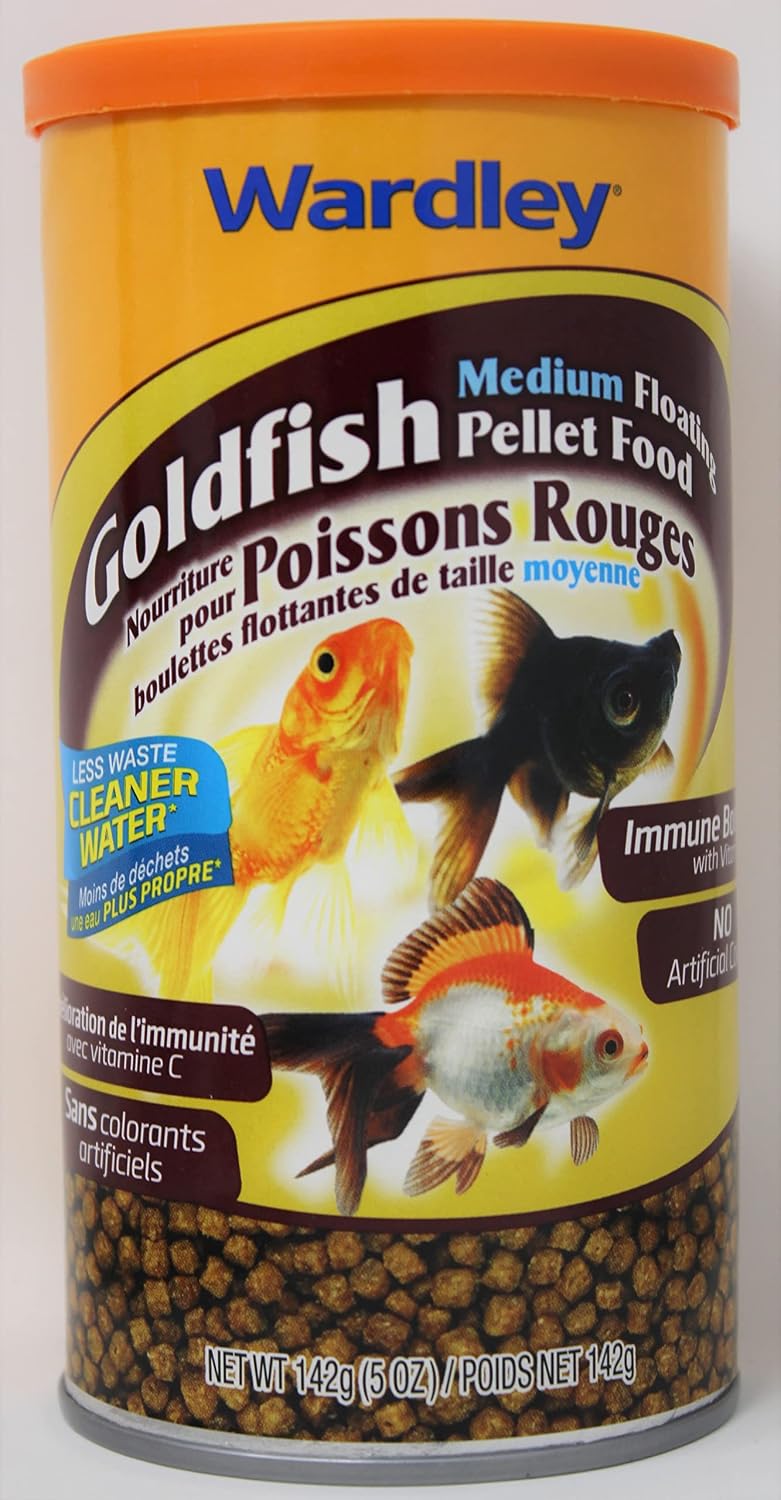 Wardley Floating Pellets Goldfish Food [Set of 2] Size: 5 oz.