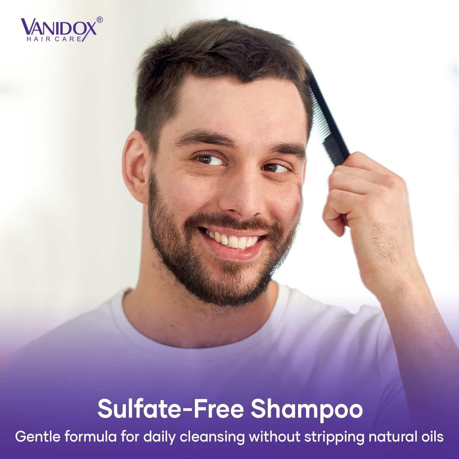 Tea Tree Oil Shampoo with Lavender & Mint | DHT Blocker Blend | Gently Cleanses Scalp, Helps Remove Buildup & Flakes | For Men & Women | Made in USA | 16 fl oz - Image 7