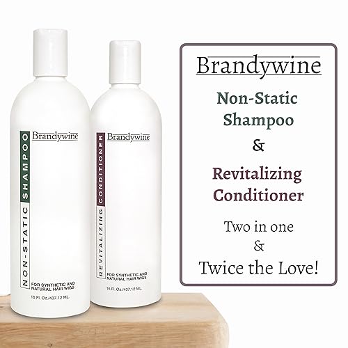 Miniatura 2 de Brandywine Champú No Estático y Acondicionador Revitalizante 16 Onzas., Paquete económico Paquete 2 artículos