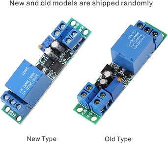 DC 12V Adjustable Delay Relay Module 0–25 Second Timer Board for Turn On Delay Turn Off Delay Control with Optocoupler Isolation