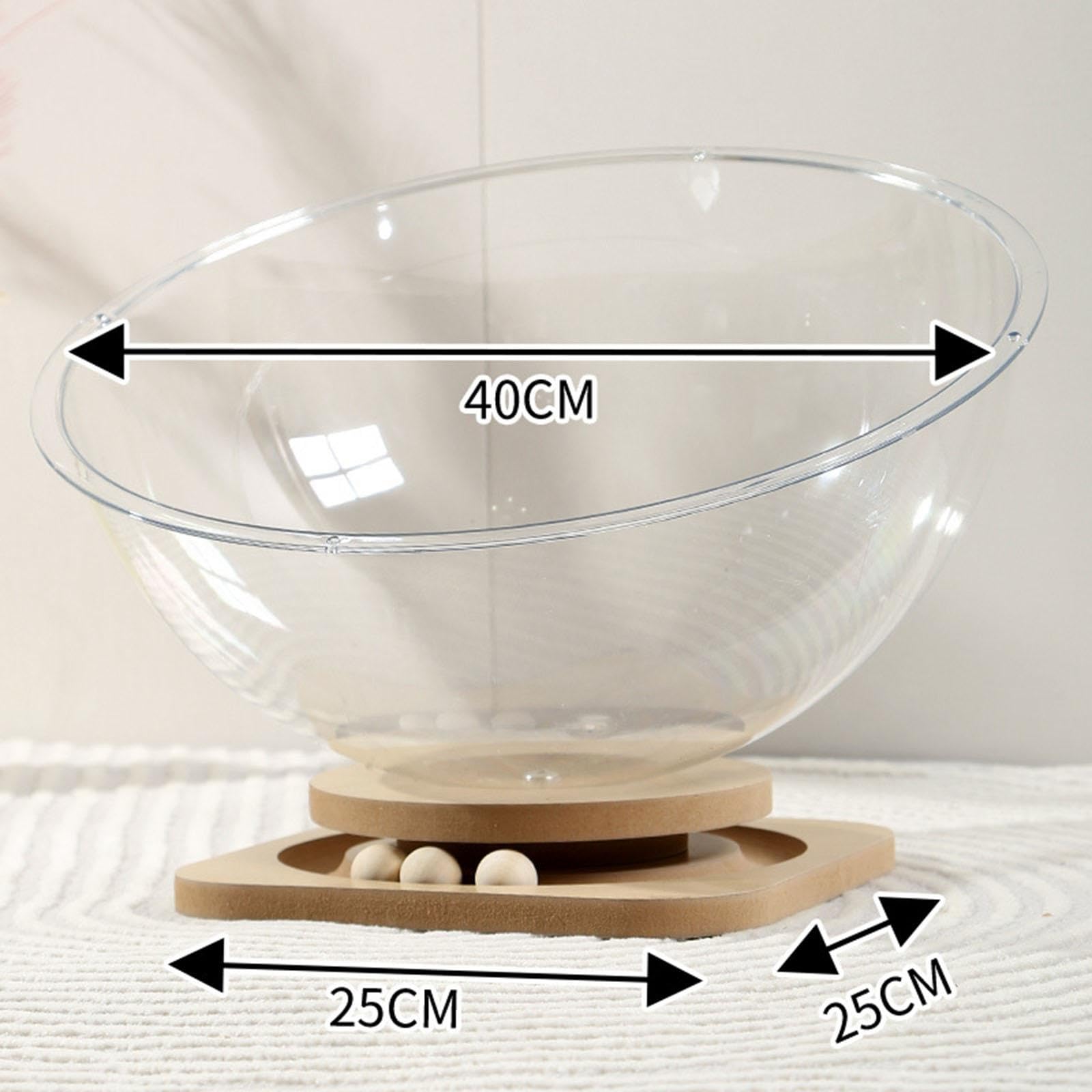 Space Capsule Katzenbett Katzenhaus Katzen Spielzeug Katzen Kratzbaum mit Holz Acryl Zur Förderung Der Aktivität Und Erholung für Katzen für Haustier, XL