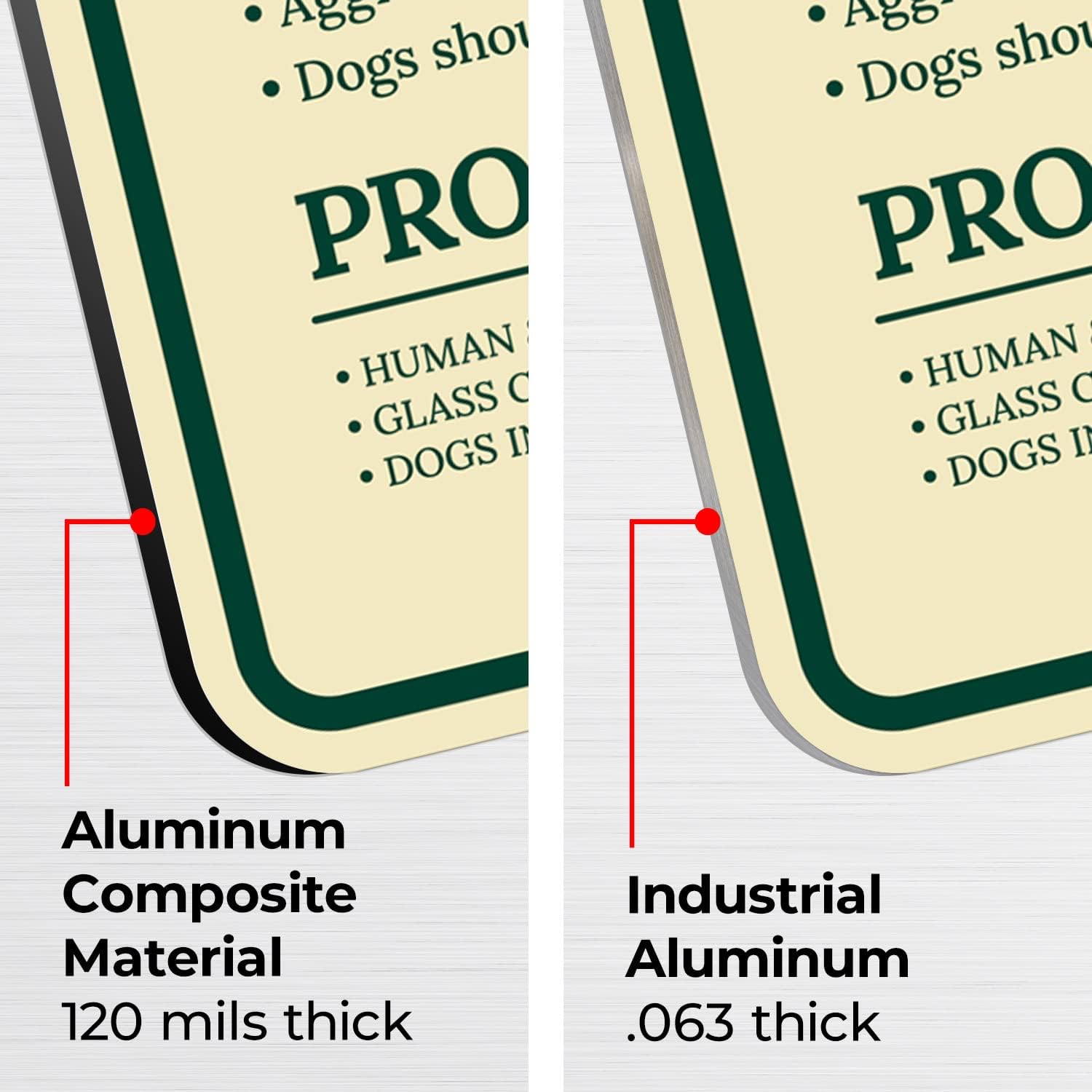 Use Park at Own Risk Dogs Must Be Leashed Waste Must Be Cleared Décor Sign, Green Light, 12x18 Inches, ACM, Fade Resistant, Made in USA
