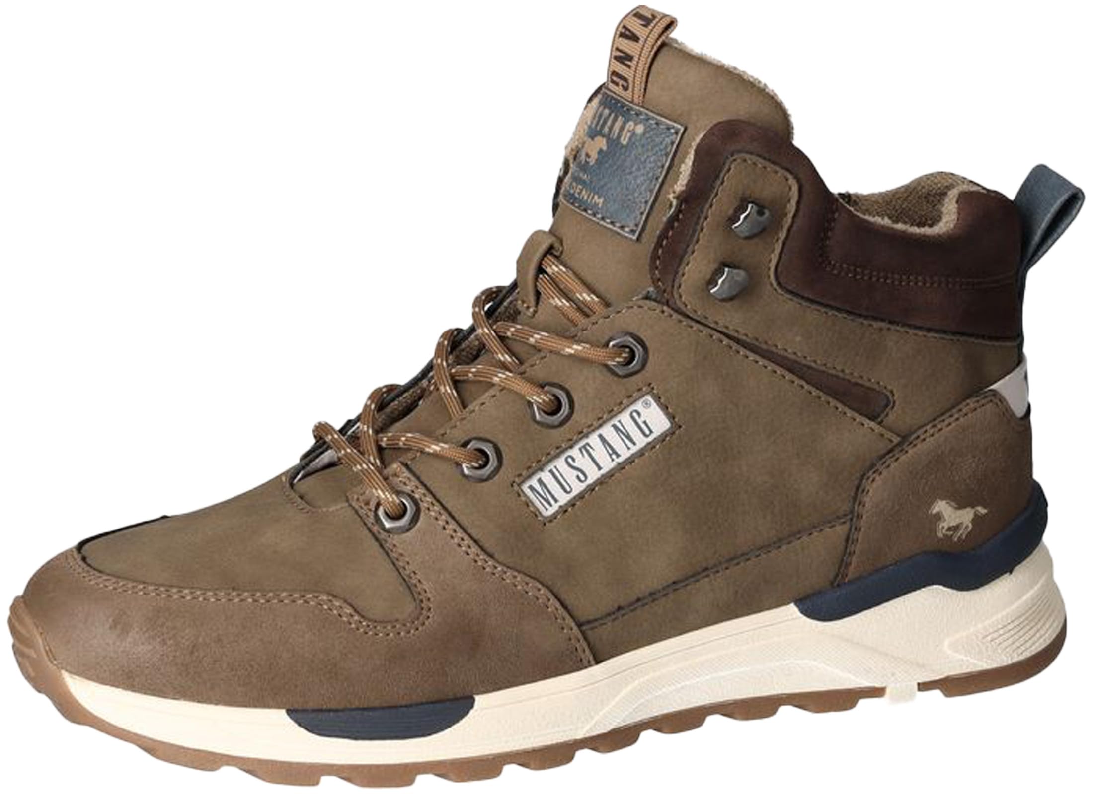Mustang Men's 4186-504 Trainers, Earth, 43 EU, Earth, 9 UK