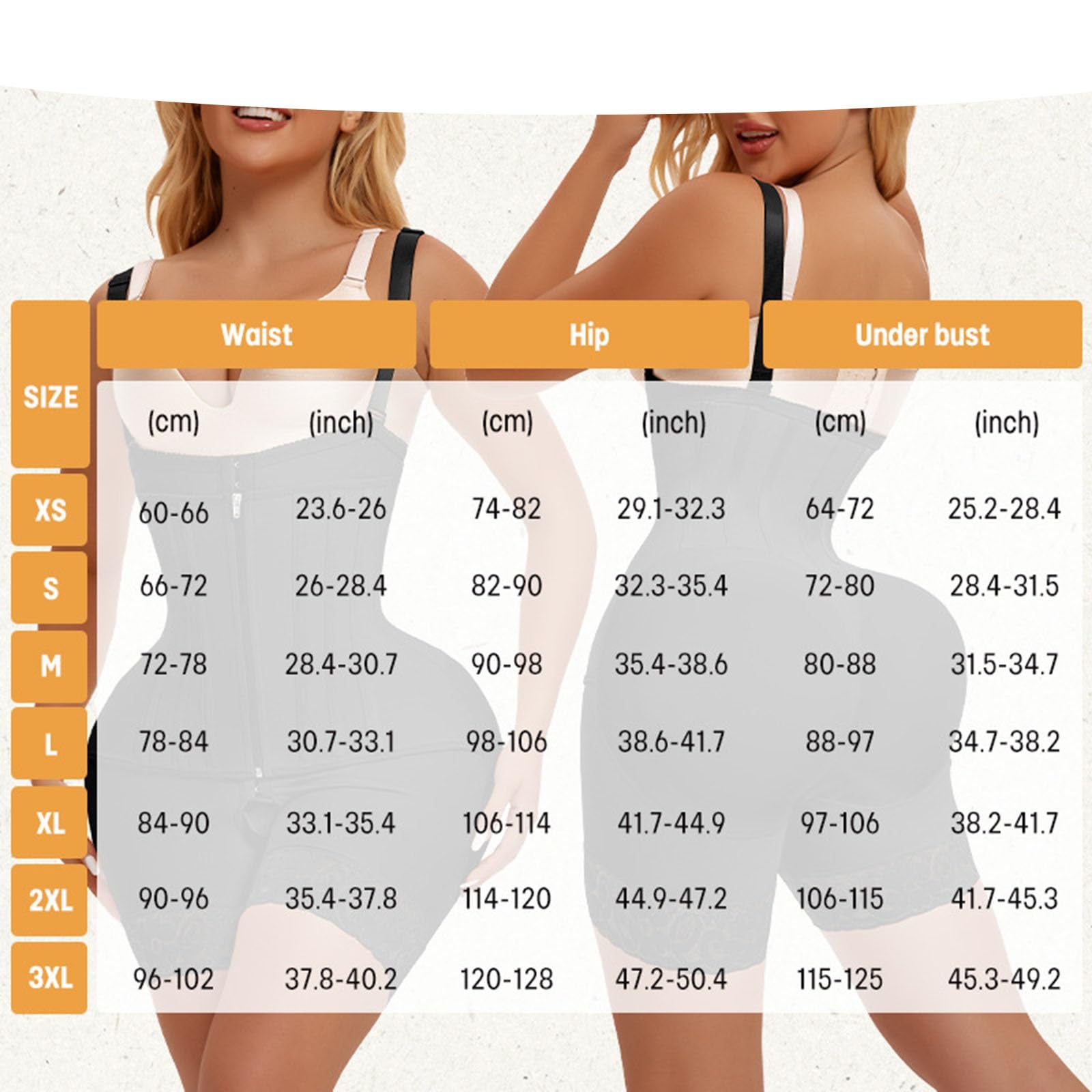 Fajas BBL Post Chirurgia Fase 2/3 Body Shaper Indumento Compressivo per il Controllo Dell'addome Guaine con 12 Stecche Indumento Modellante Post-parto con Busto Aperto e Sollevamento Glutei