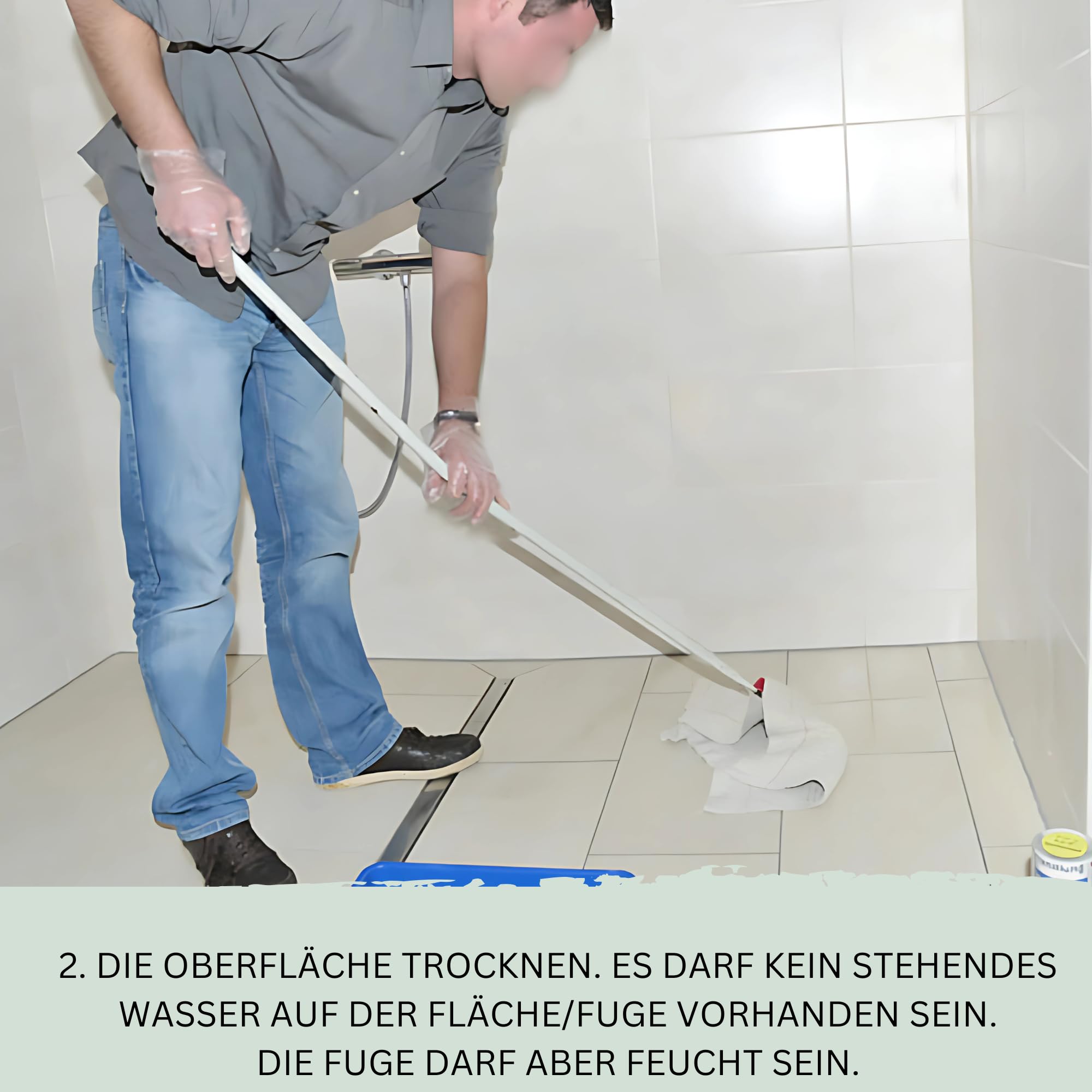 MediMuc Supergrip – Tratamiento antideslizante adecuado para hasta 4,5 m² de superficie, baño, entrada de casa o terraza antideslizante.