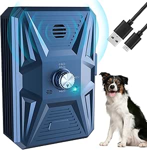 Anti Barking Device, 3 Frequencies Dog Deterrent Devices, 33Ft ...