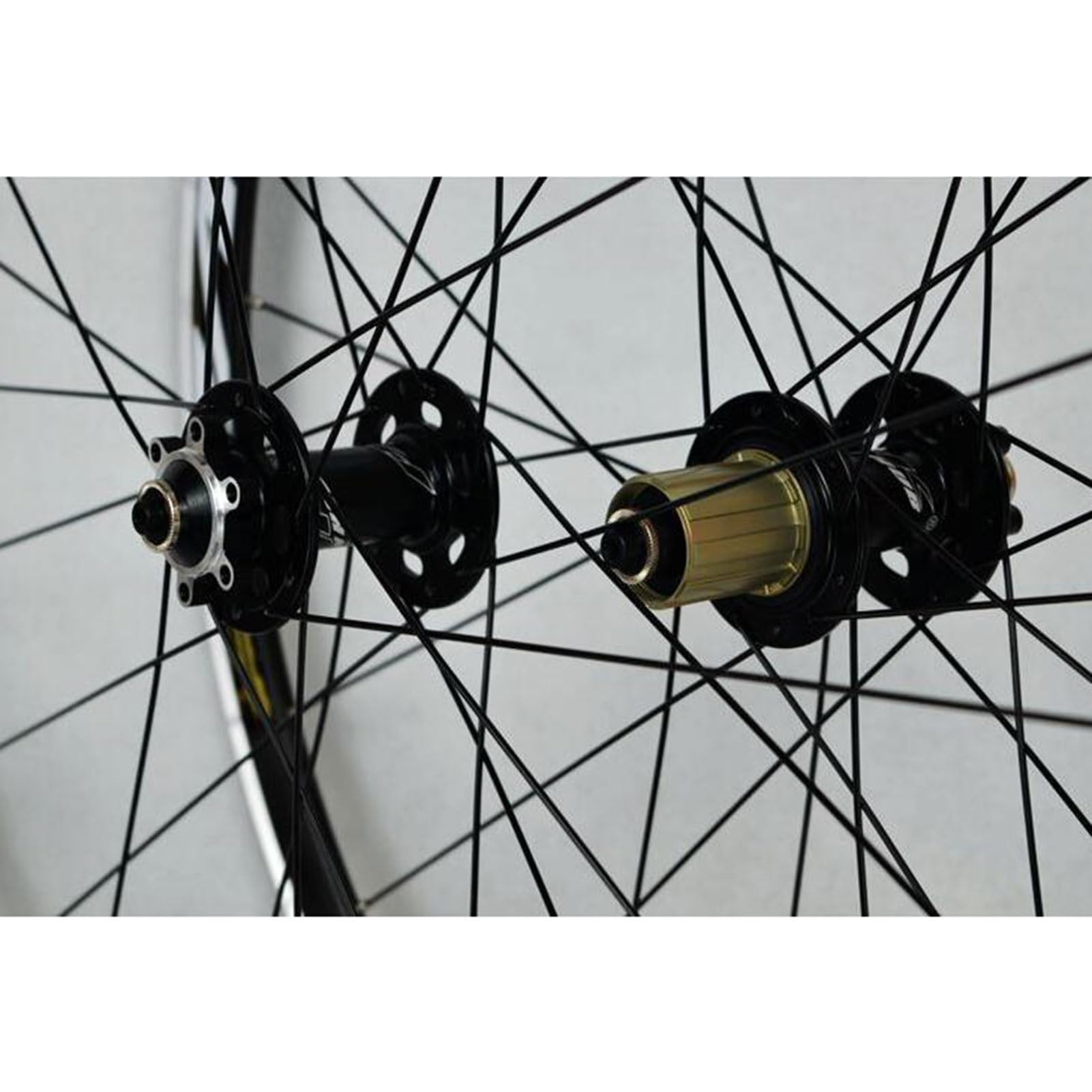 Quick Release Rowerowe Koła Szosowe 700c, Hamulec Tarczowy C/V Podwójne Ścienne Felgi Ze Stopu Aluminium Przednie 2 Tylne 4 Łożyska 7-11 Prędkości Zestaw Kołowy (Kolor: Niebieski, Rozmiar 700c)