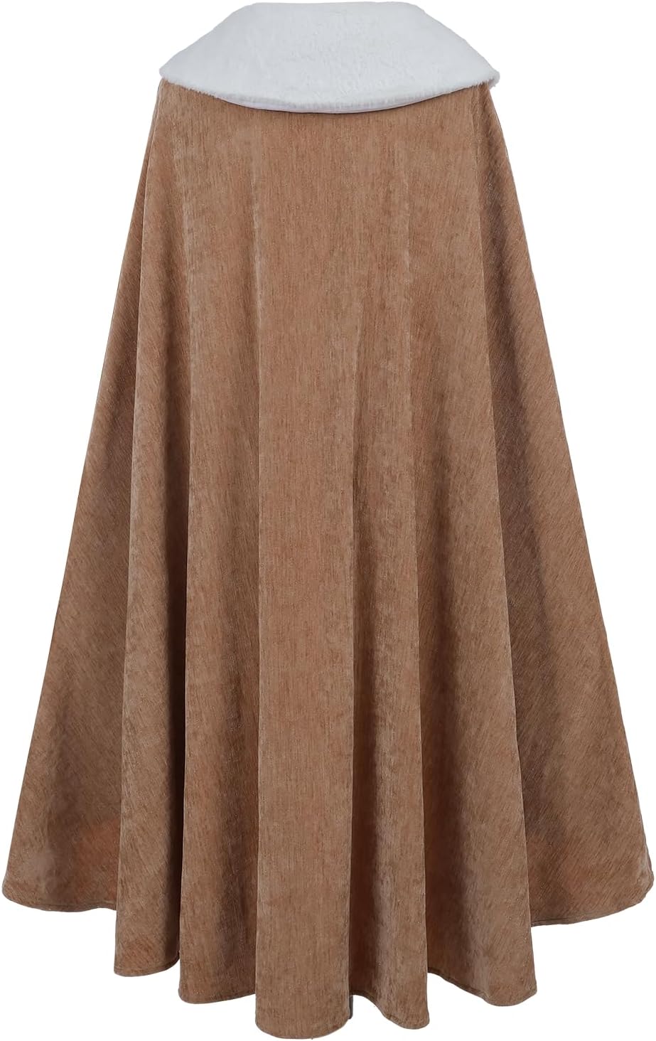 FCCAM Renaissance Cloak Women Velvet Cape Fantasy Medieval Robe Halloween Costume