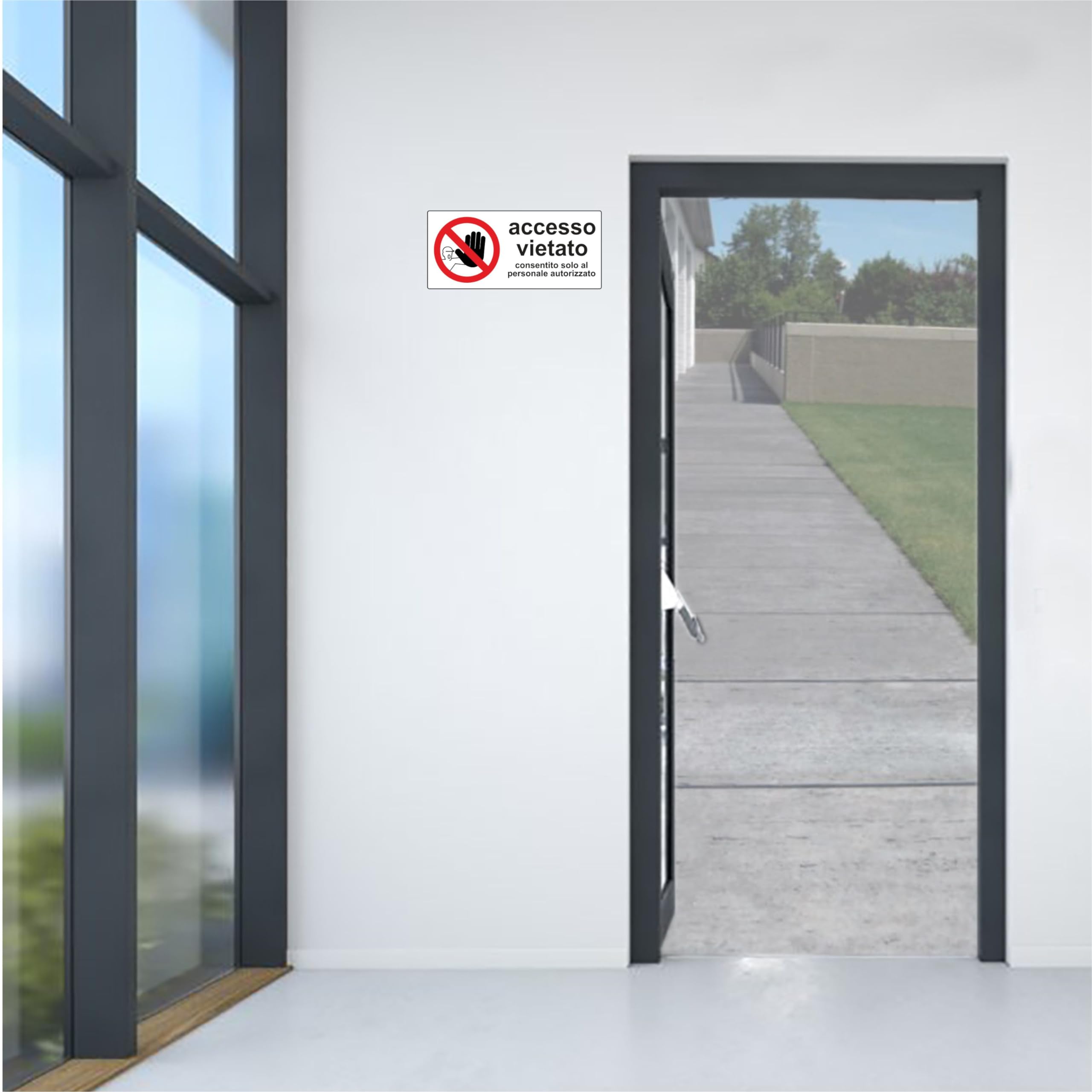 4 Aufkleber „Privatparkplatz – Parkverbot“ – Wasserdichtes Vinyl, 29x13 Cm, Für Innen/außen
