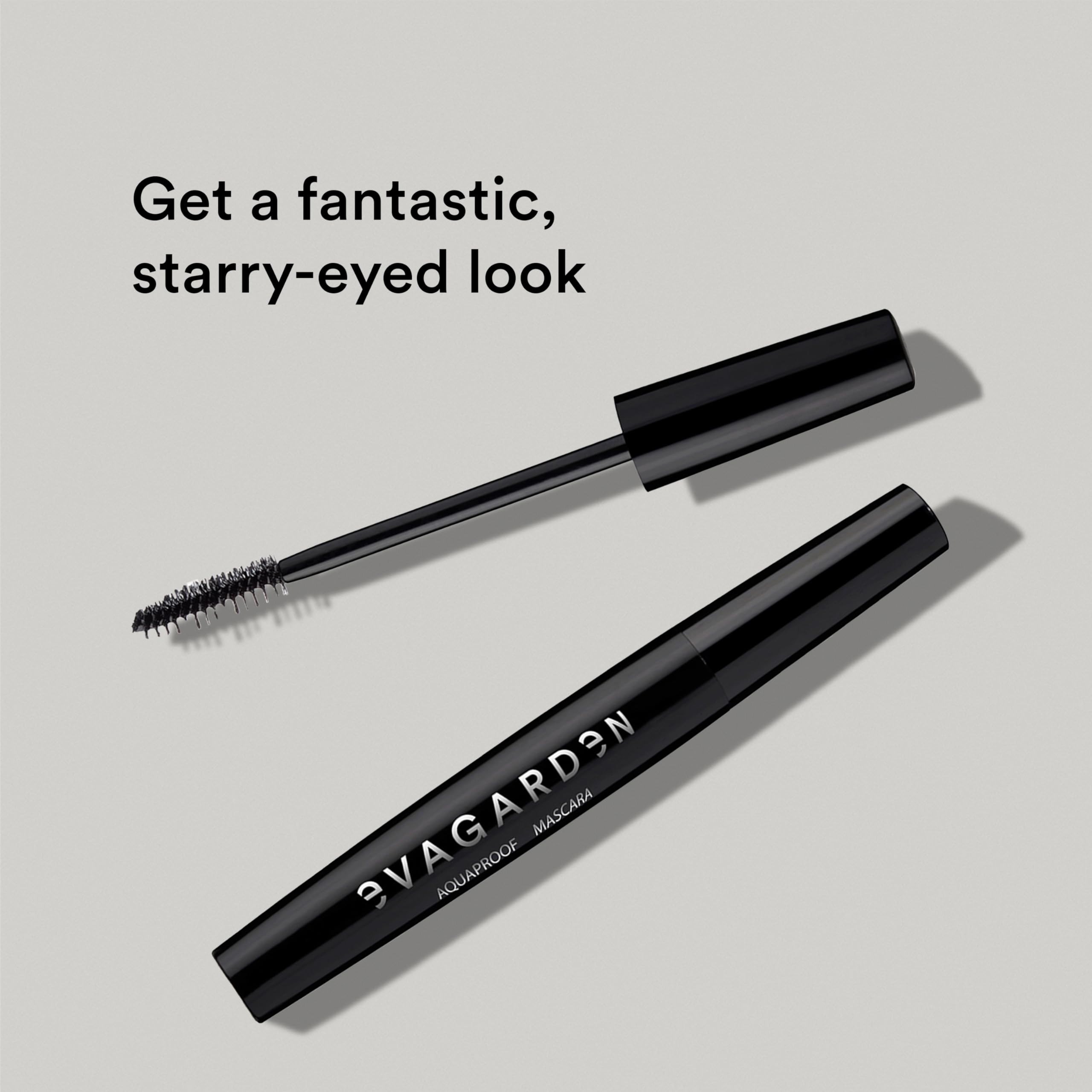 Evagarden Aquaproof Mascara Nummer 9 black, 1er Pack (1 x 9 ml)