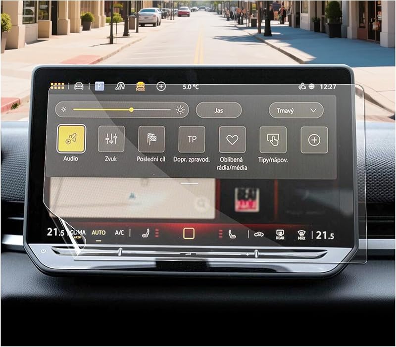 Película protetora de tela Nano SXCY para VW Atlas SE 2027, 12,9 polegadas – 2 unidades