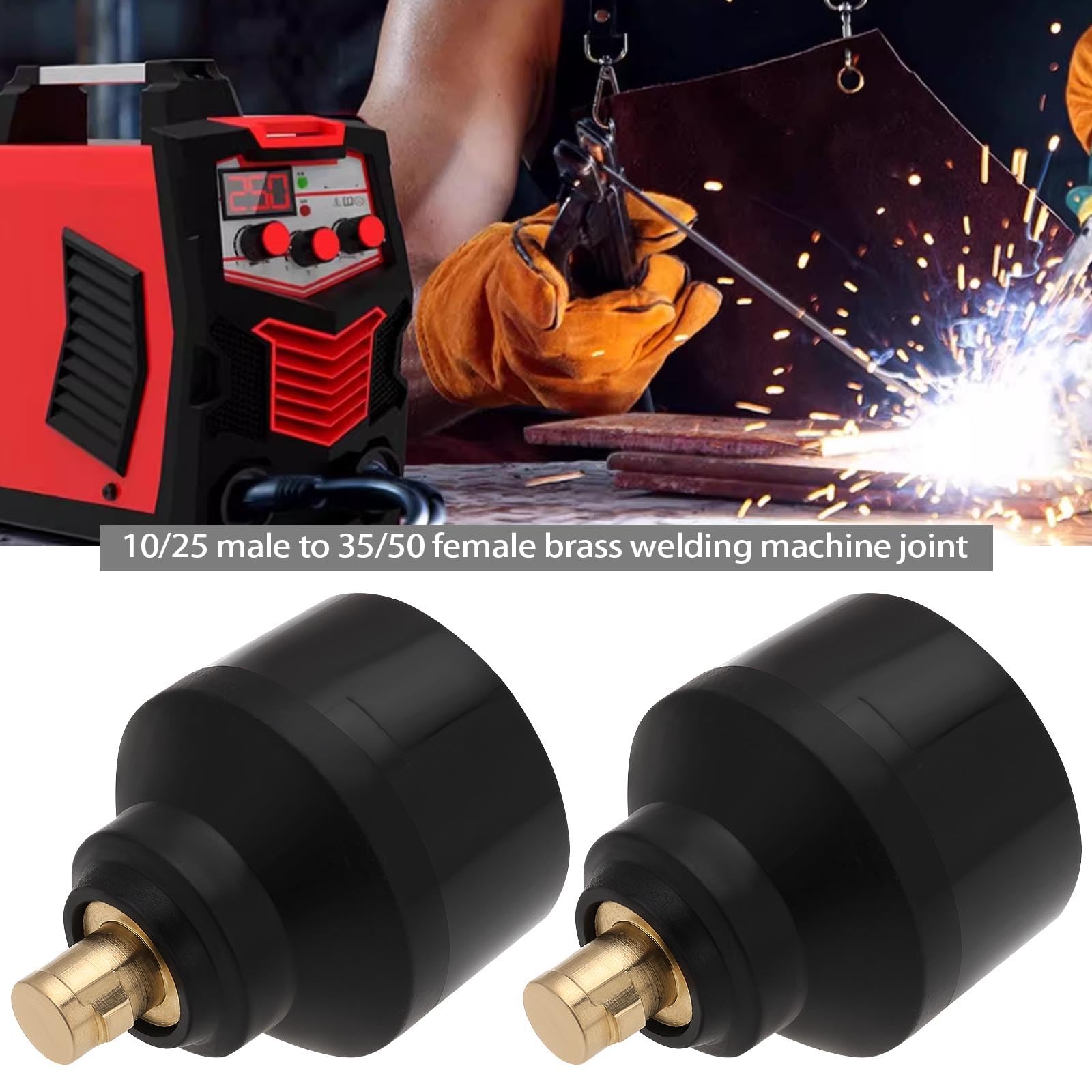 Image secondaire de Adaptateurs en laiton EMSea pour soudeurs plasma - Lot de 2