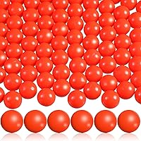 Vista 8 de Civaner Proyectiles de calibre 150 x 68/61 para defensa y práctica, bolas de paintball 68 rompedoras reutilizables, proyectiles sólidos de nylon