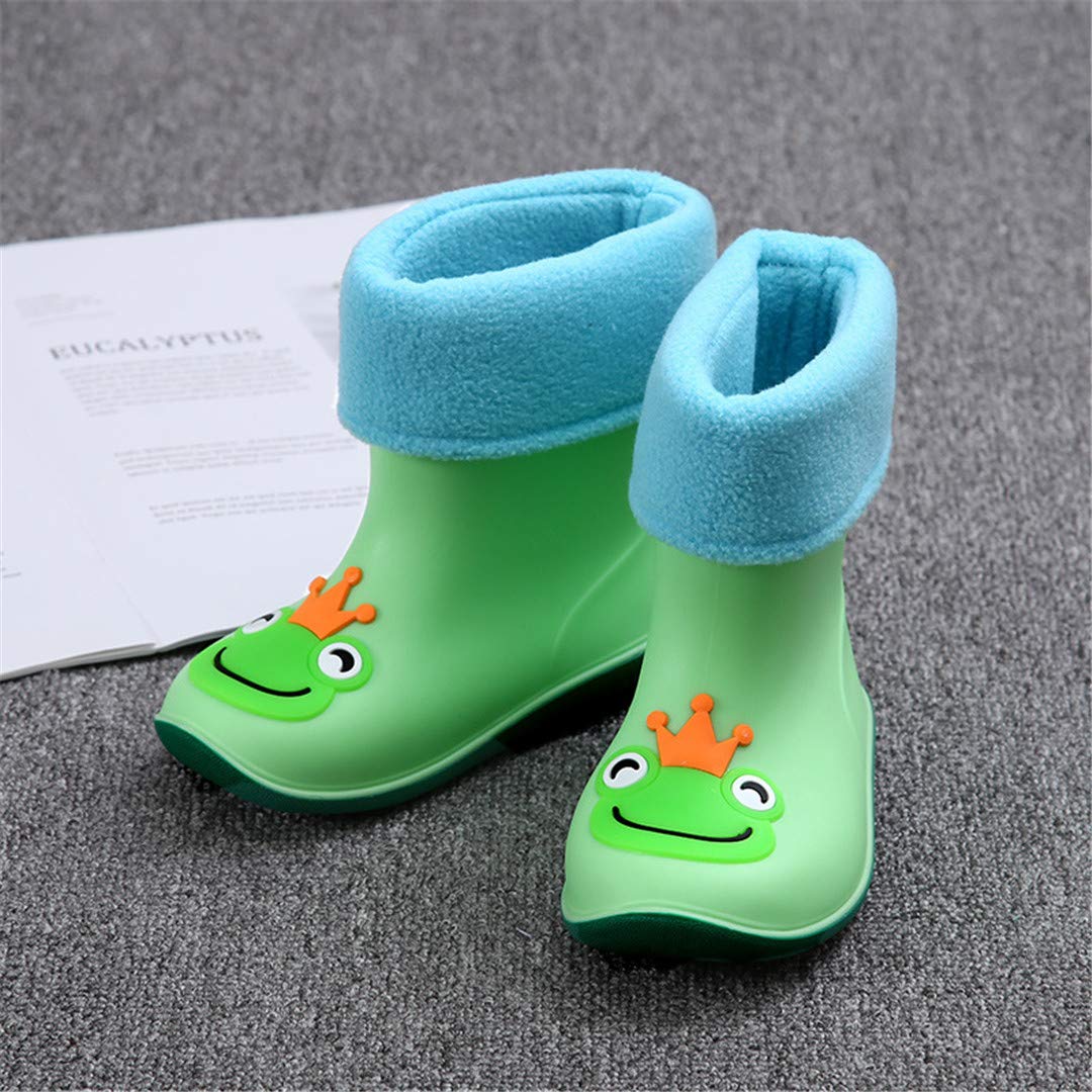 Stivali da pioggia per bambini per ragazzi ragazze stivali da pioggia impermeabili per bambini antiscivolo in gomma scarpe da pioggia per bambini stivali da pioggia quattro stagioni