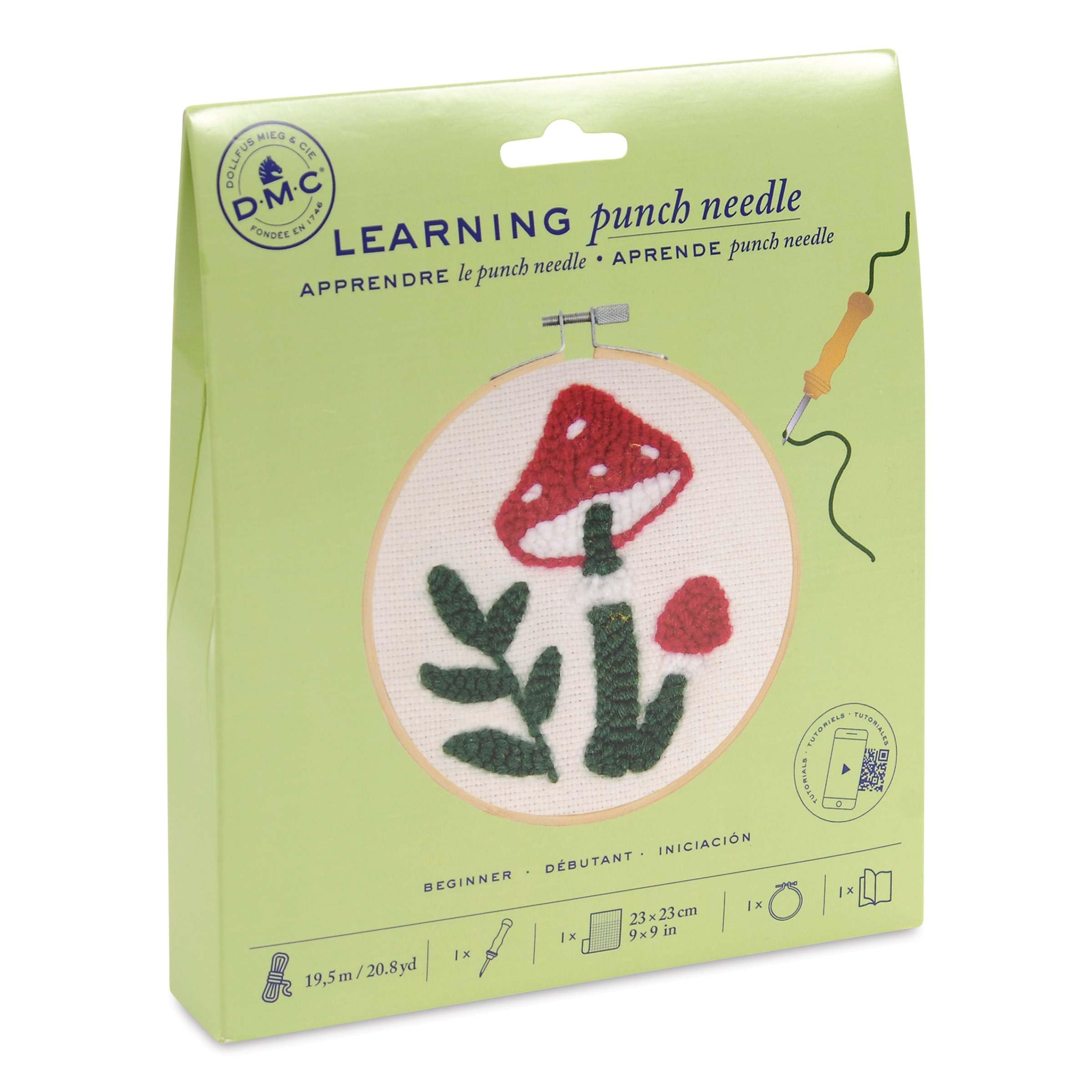 Dmc Multicolored - Punch Needle Learning Kit