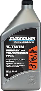 Quicksilver 8M0175742 V-Twin Primary Chaincase and Transmission Fluid, 1 Quart