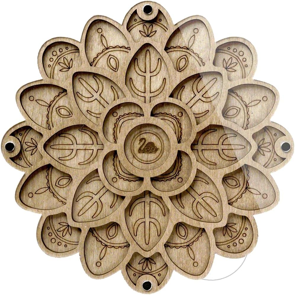 Wizardi Bead Organizer with Transparent Cover FLZB-094 Wonderland Crafts